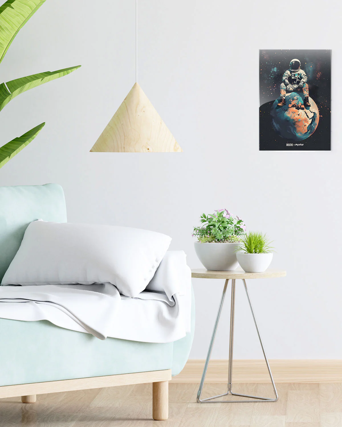 Alone in the World [BREATHE] Metal-Poster - Image 12