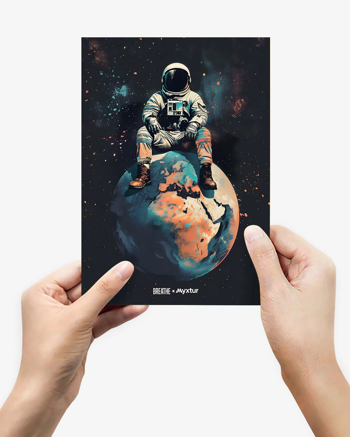 Alone in the World [BREATHE] Metal-Poster - Image 13