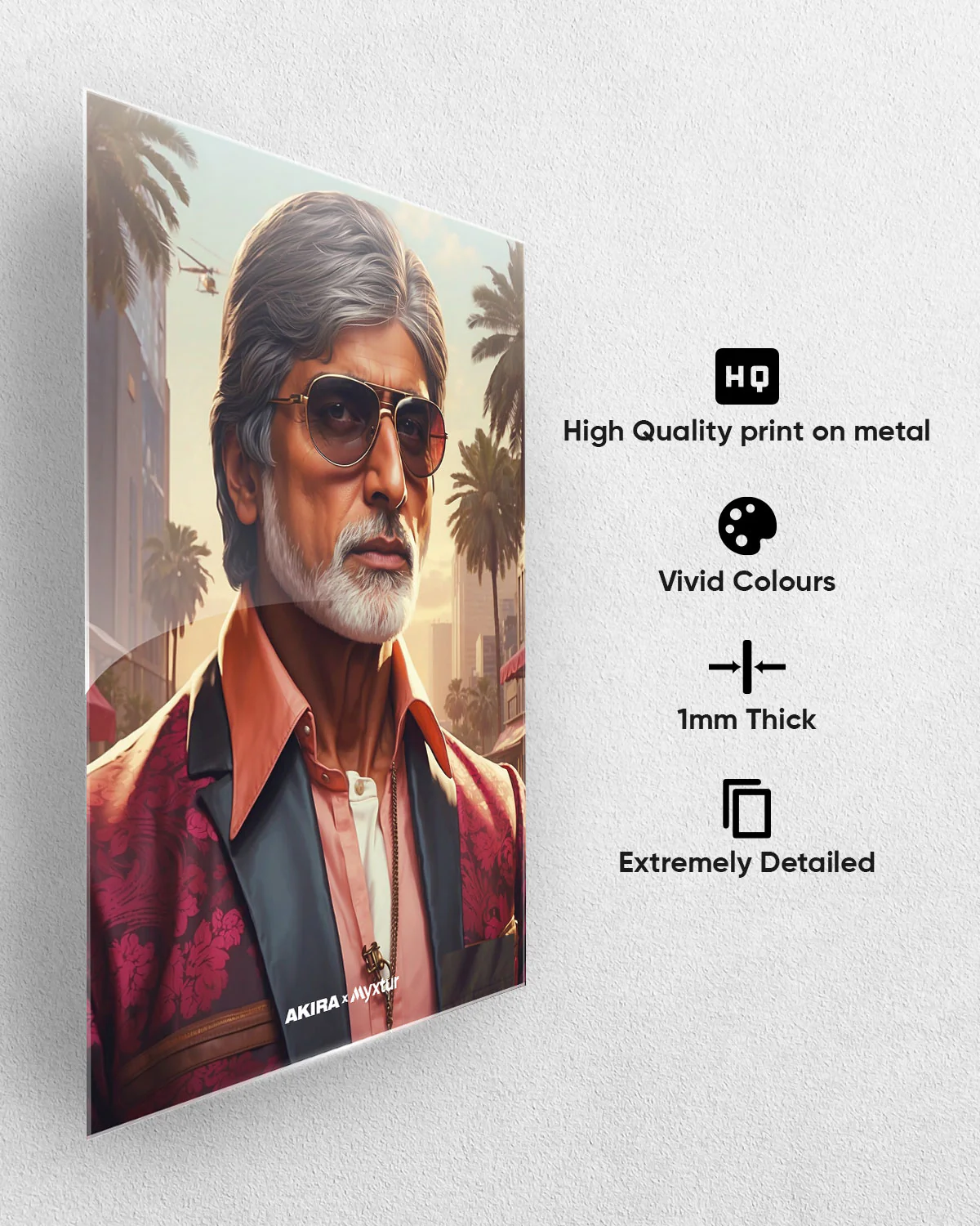 BigB Vice City [AKIRA] Metal-Poster - Image 4