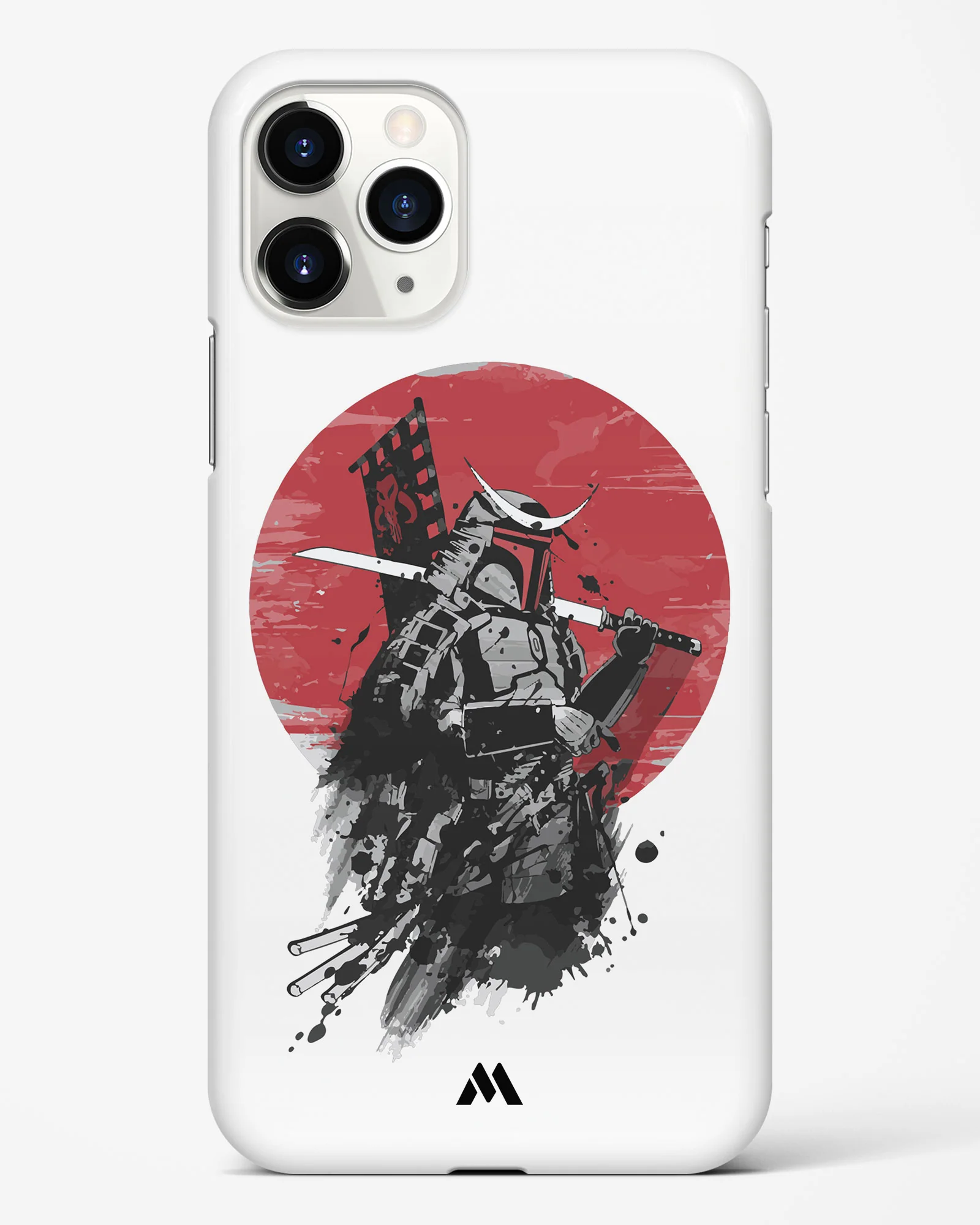 Samurai with a City to Burn Hard Case Phone Cover (Apple) - Image 3
