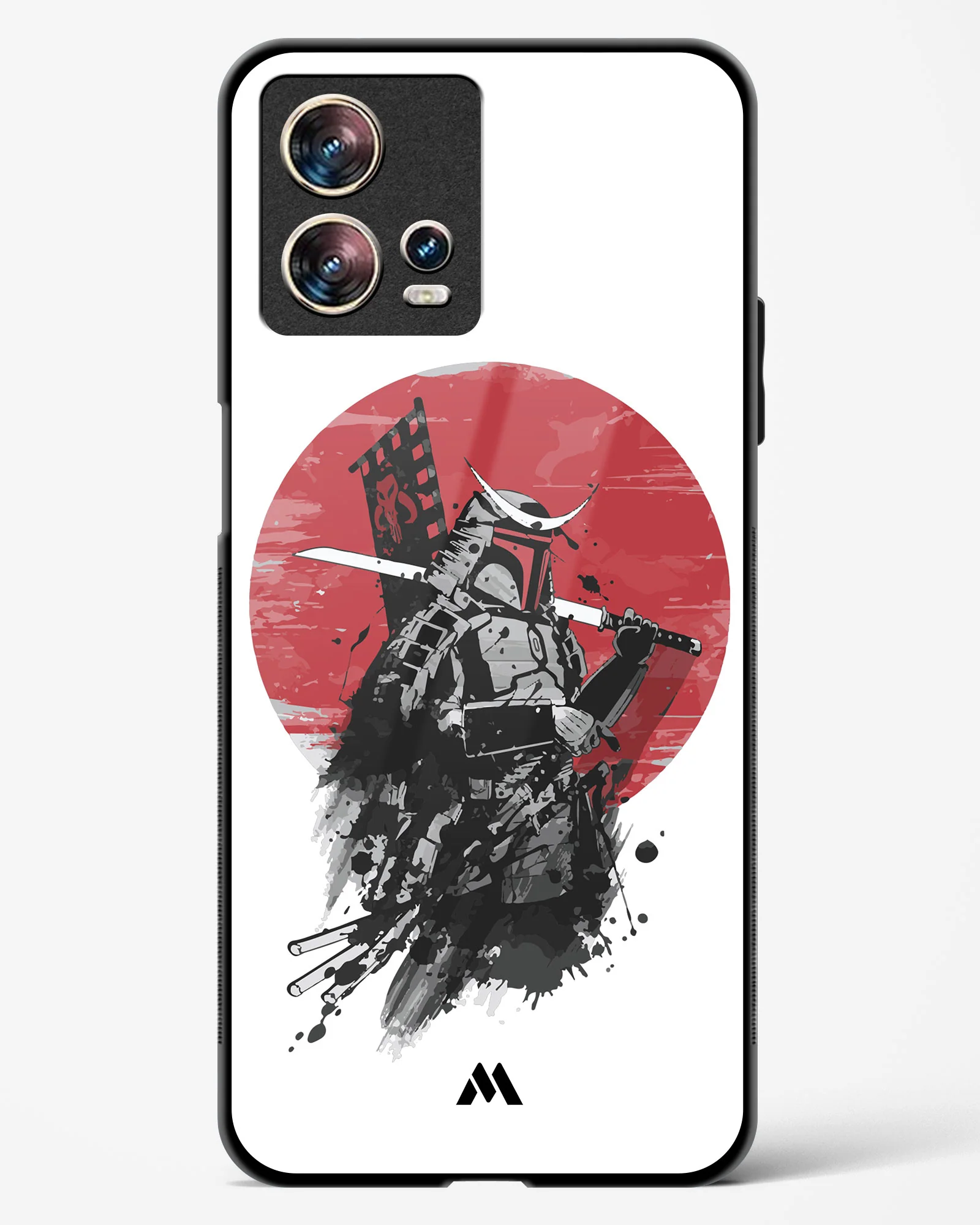Samurai with a City to Burn Glass Case Phone Cover (Motorola) - Image 11