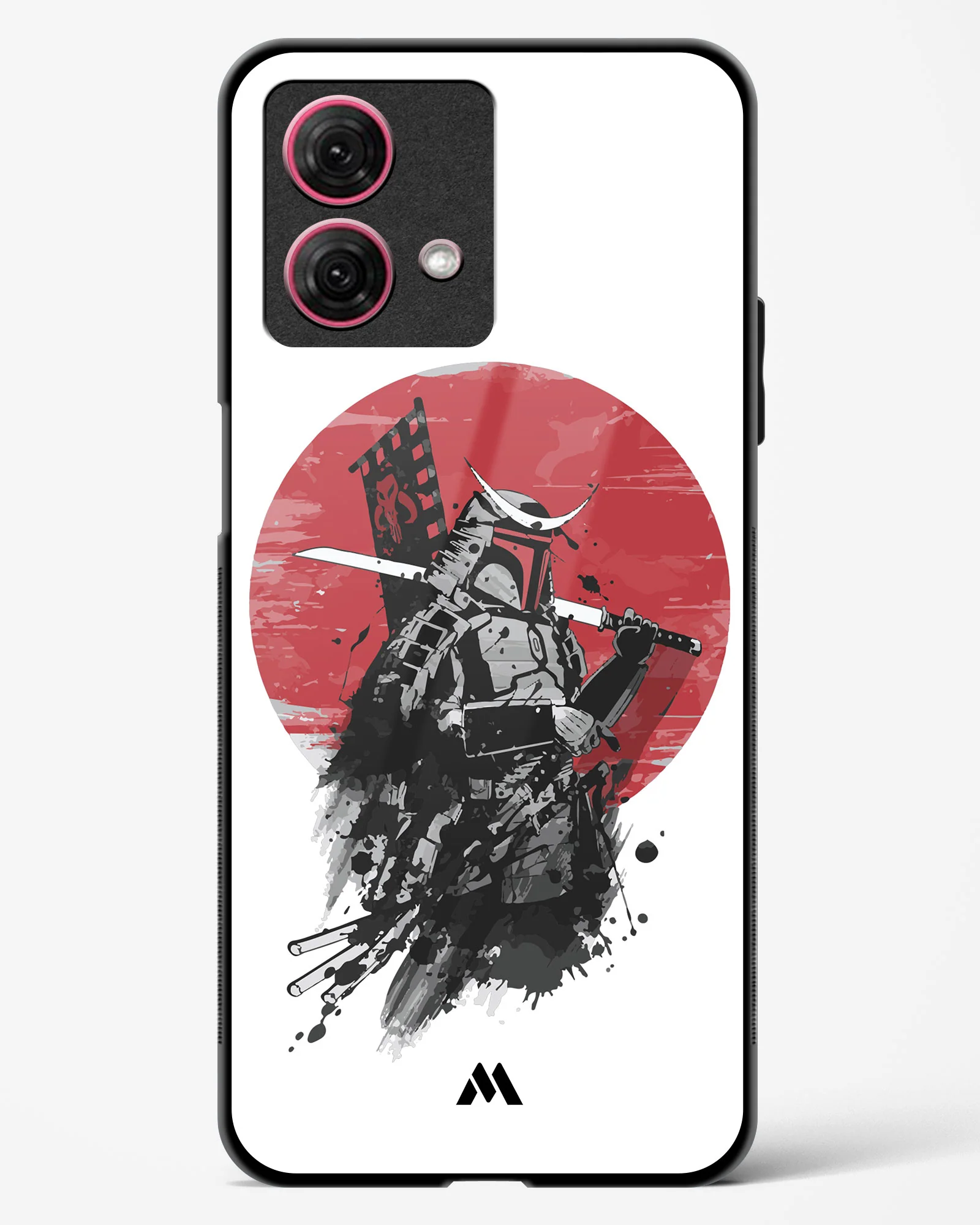 Samurai with a City to Burn Glass Case Phone Cover (Motorola) - Image 5
