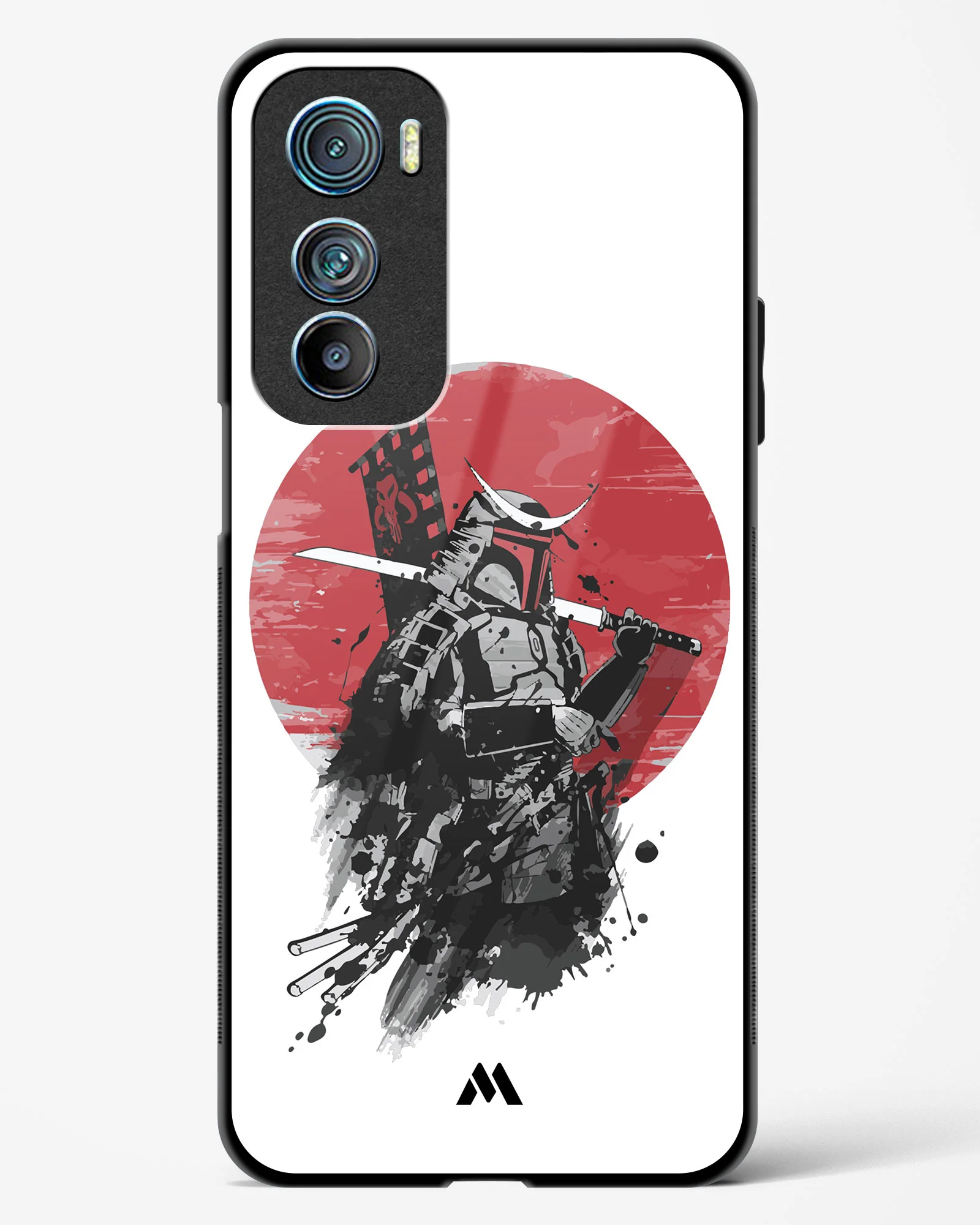 Samurai with a City to Burn Glass Case Phone Cover (Motorola) - Image 9