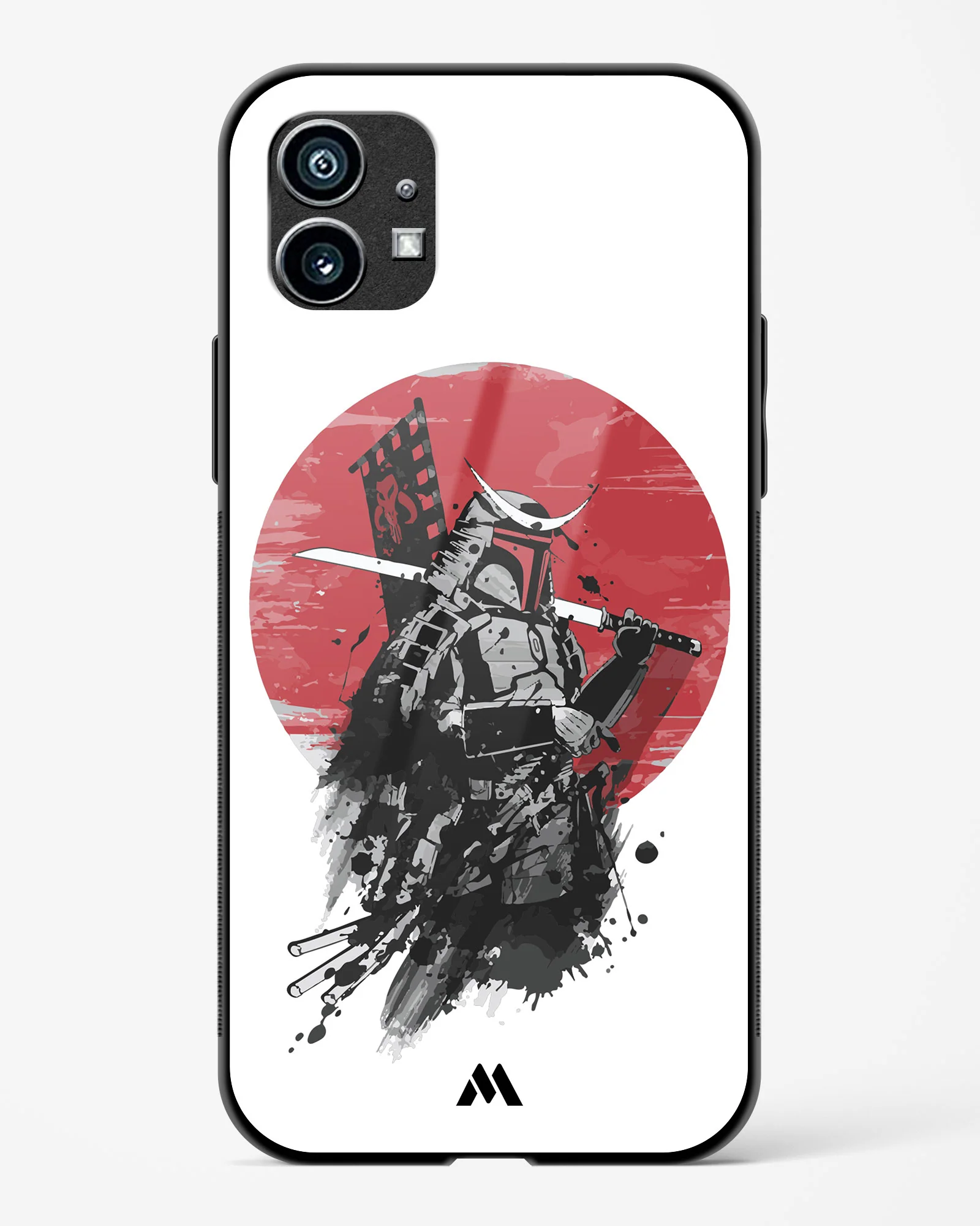 Samurai with a City to Burn Glass Case Phone Cover (Nothing) - Image 5