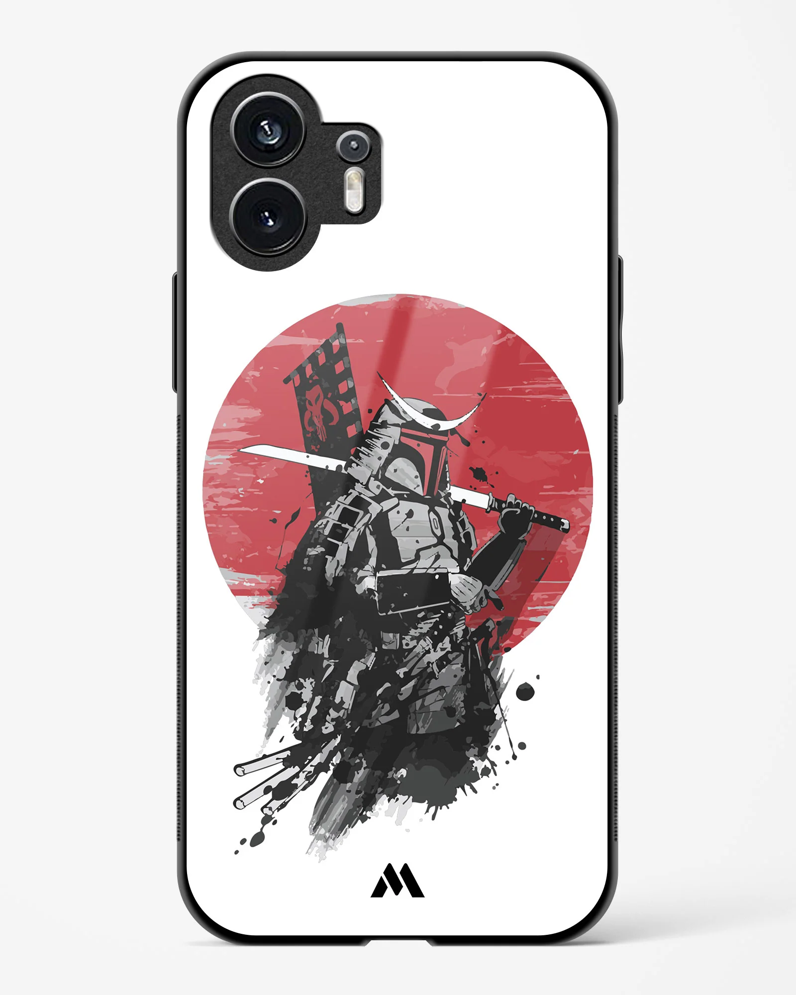 Samurai with a City to Burn Glass Case Phone Cover (Nothing) - Image 7