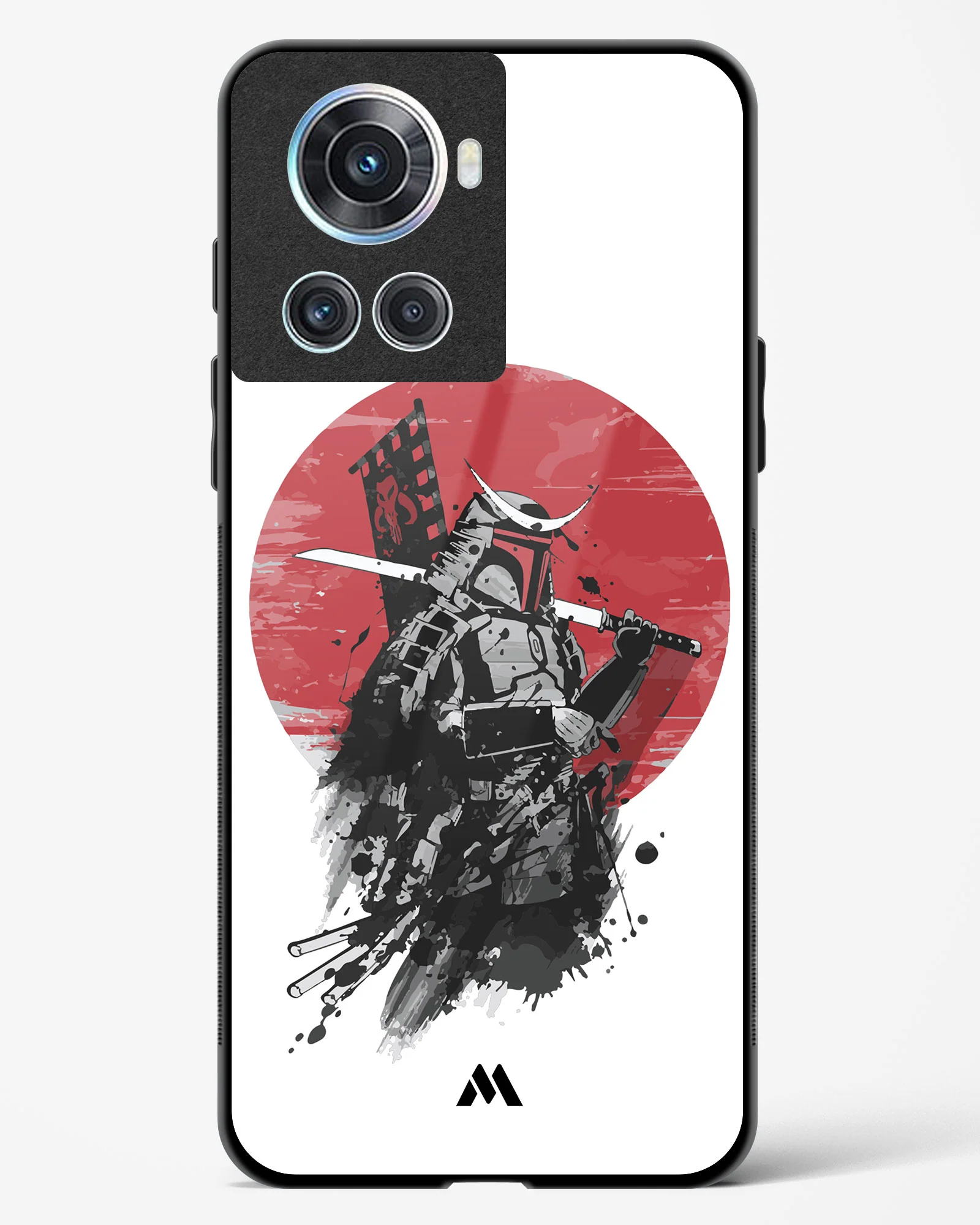 Samurai with a City to Burn Glass Case Phone Cover (OnePlus) - Image 3
