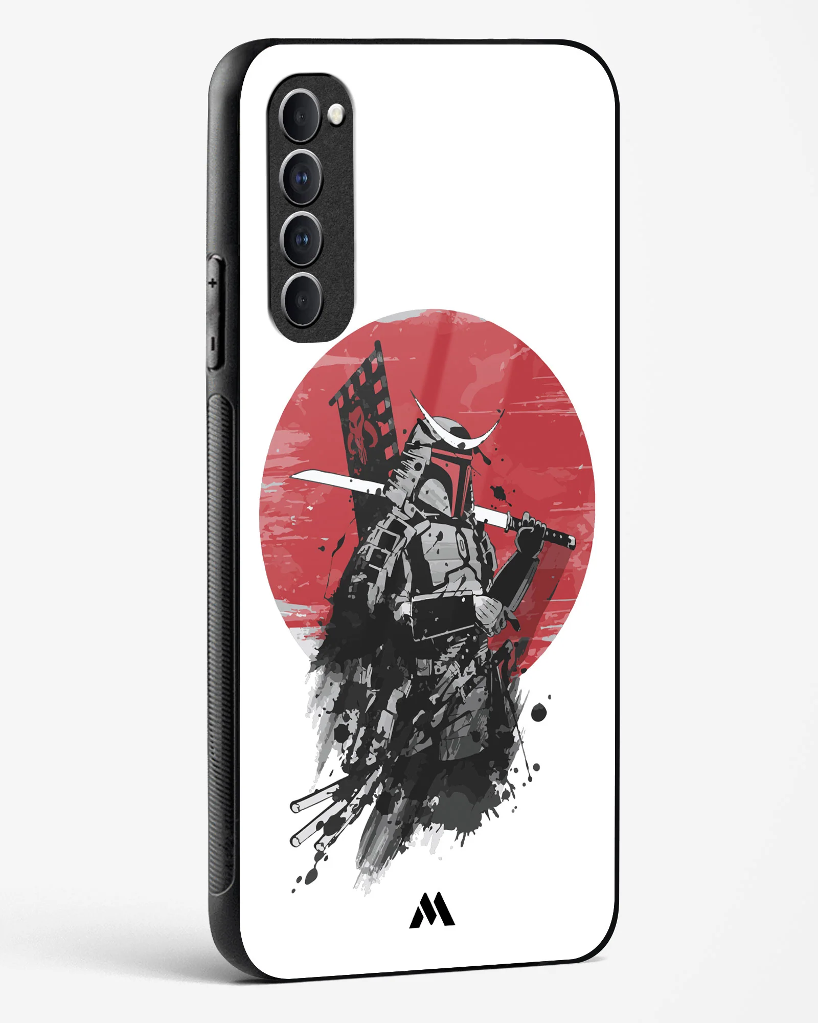 Samurai with a City to Burn Glass Case Phone Cover (Oppo) - Image 100
