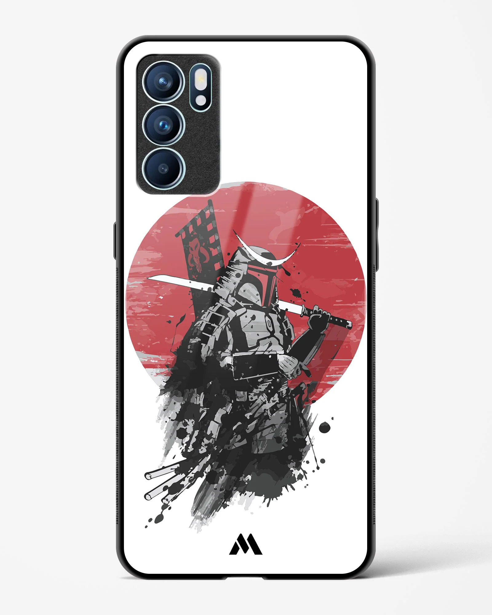 Samurai with a City to Burn Glass Case Phone Cover (Oppo) - Image 105