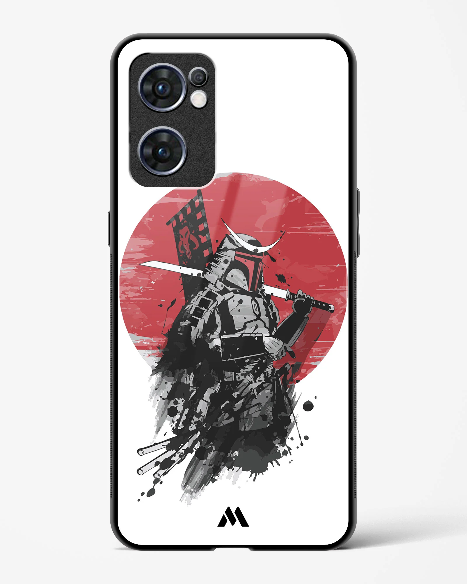 Samurai with a City to Burn Glass Case Phone Cover (Oppo) - Image 111