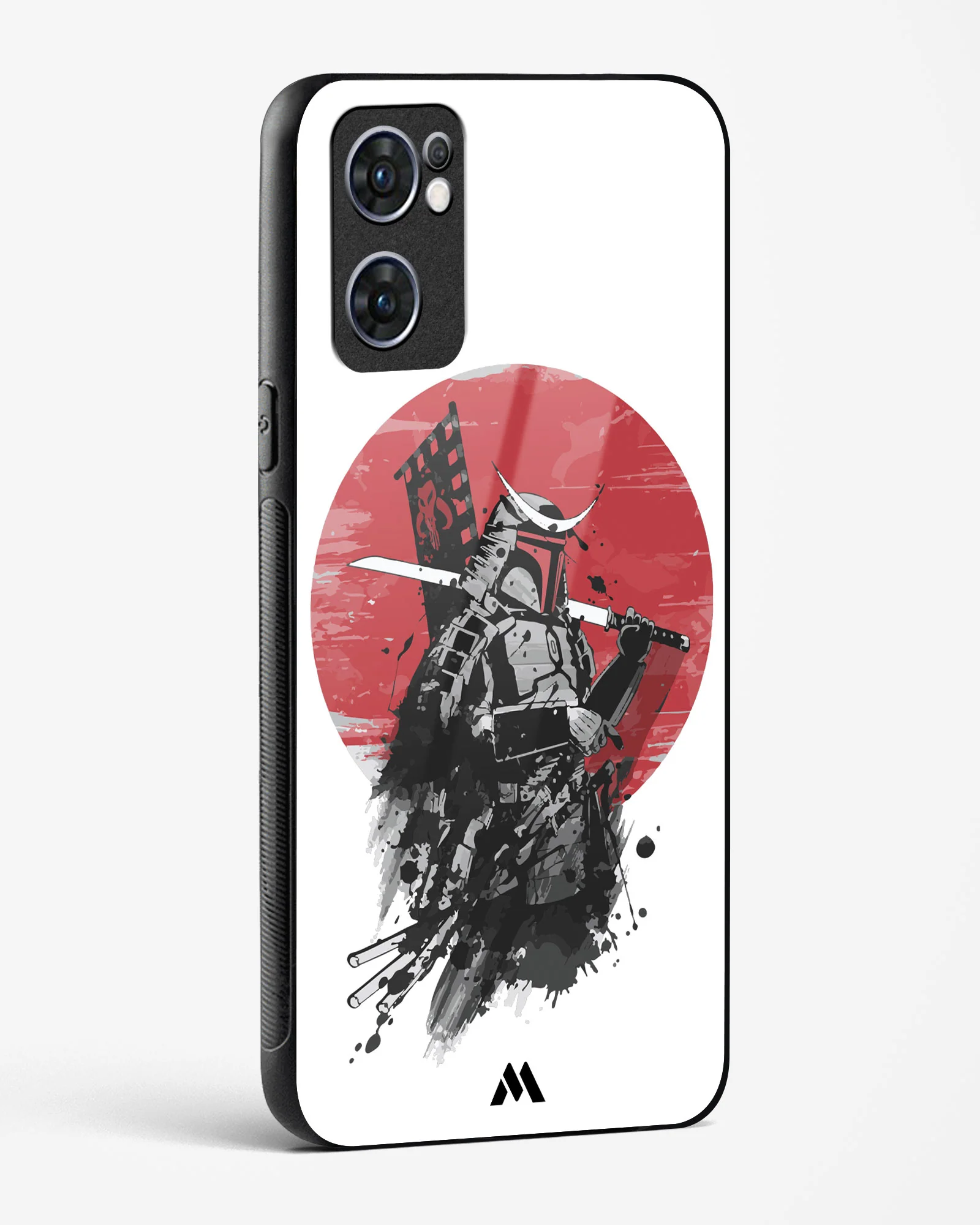 Samurai with a City to Burn Glass Case Phone Cover (Oppo) - Image 112