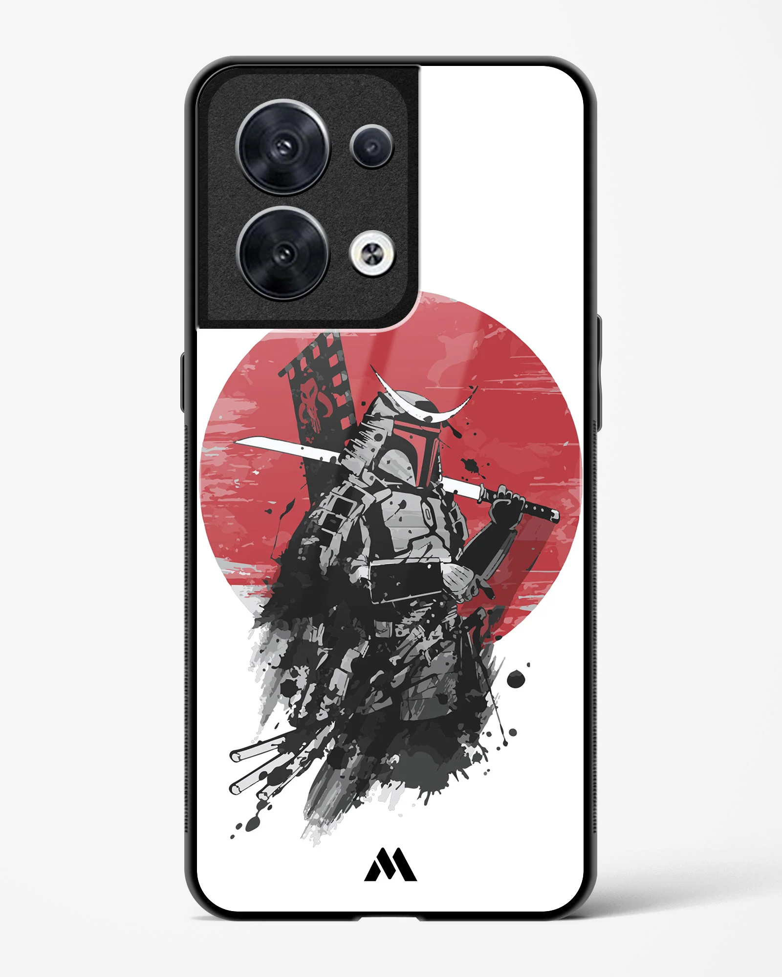 Samurai with a City to Burn Glass Case Phone Cover (Oppo) - Image 115