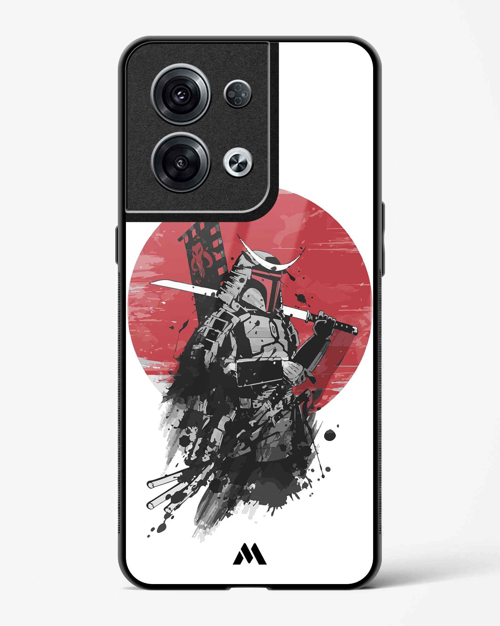 Samurai with a City to Burn Glass Case Phone Cover (Oppo) - Image 117