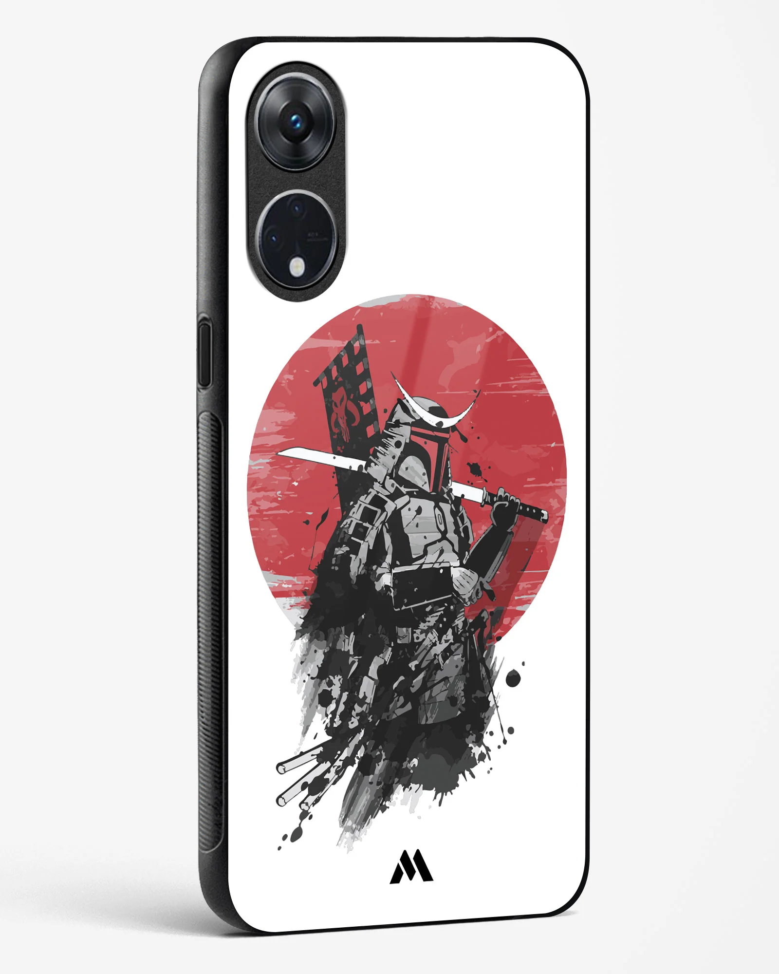 Samurai with a City to Burn Glass Case Phone Cover (Oppo) - Image 120
