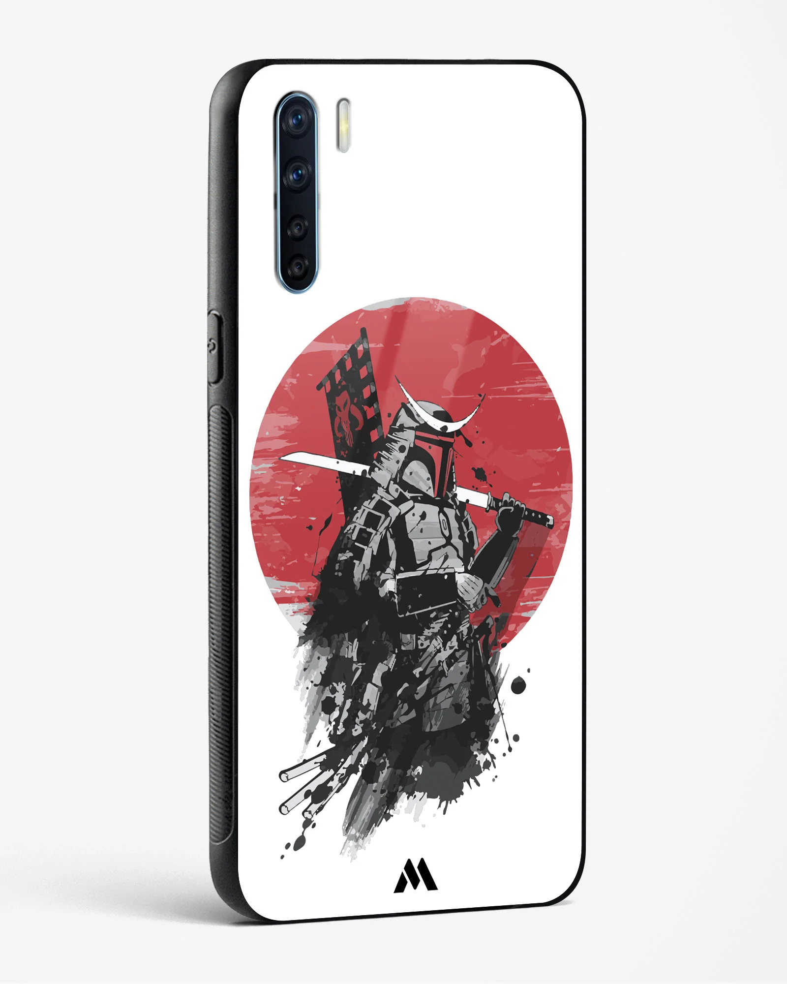 Samurai with a City to Burn Glass Case Phone Cover (Oppo) - Image 34