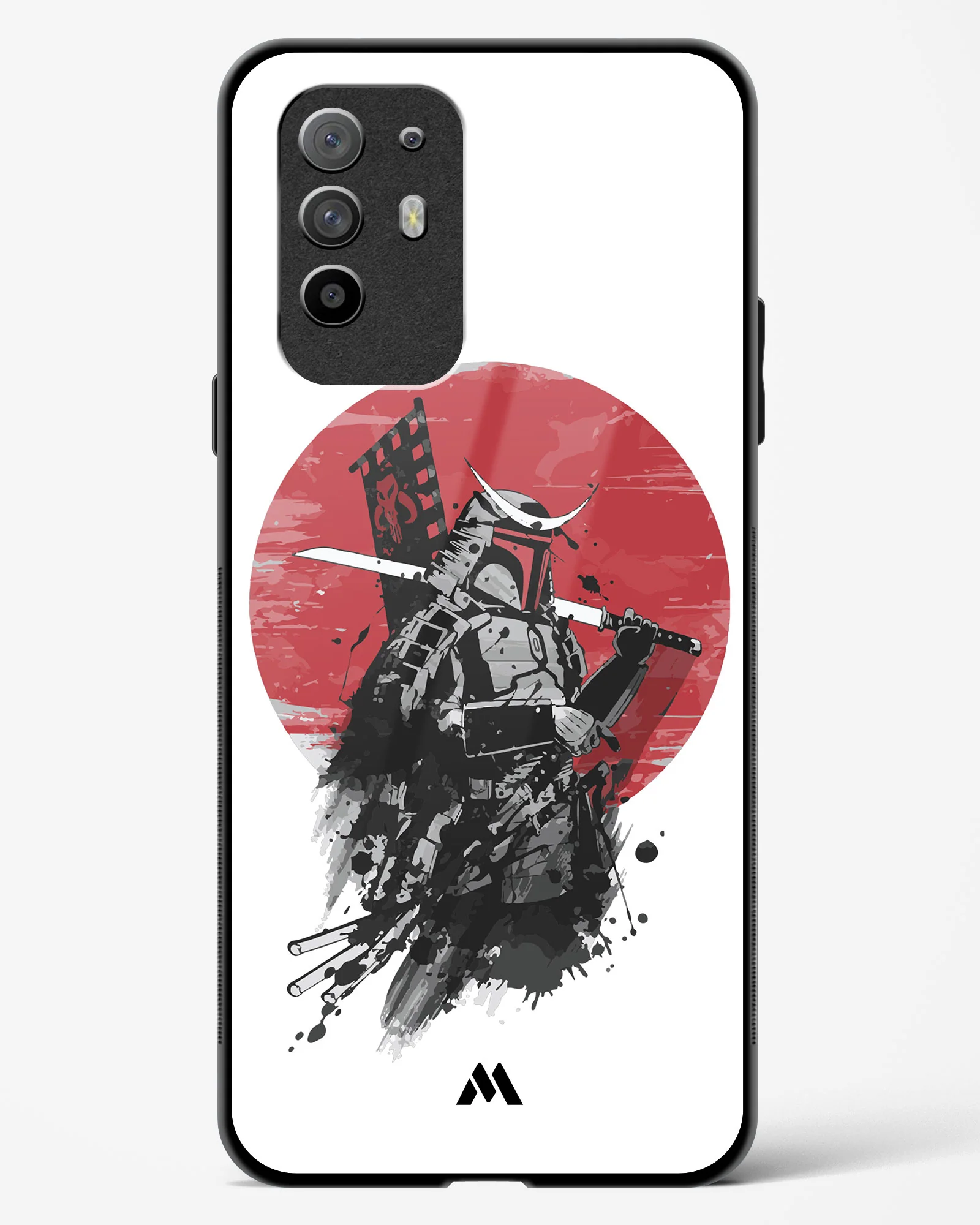 Samurai with a City to Burn Glass Case Phone Cover (Oppo) - Image 43