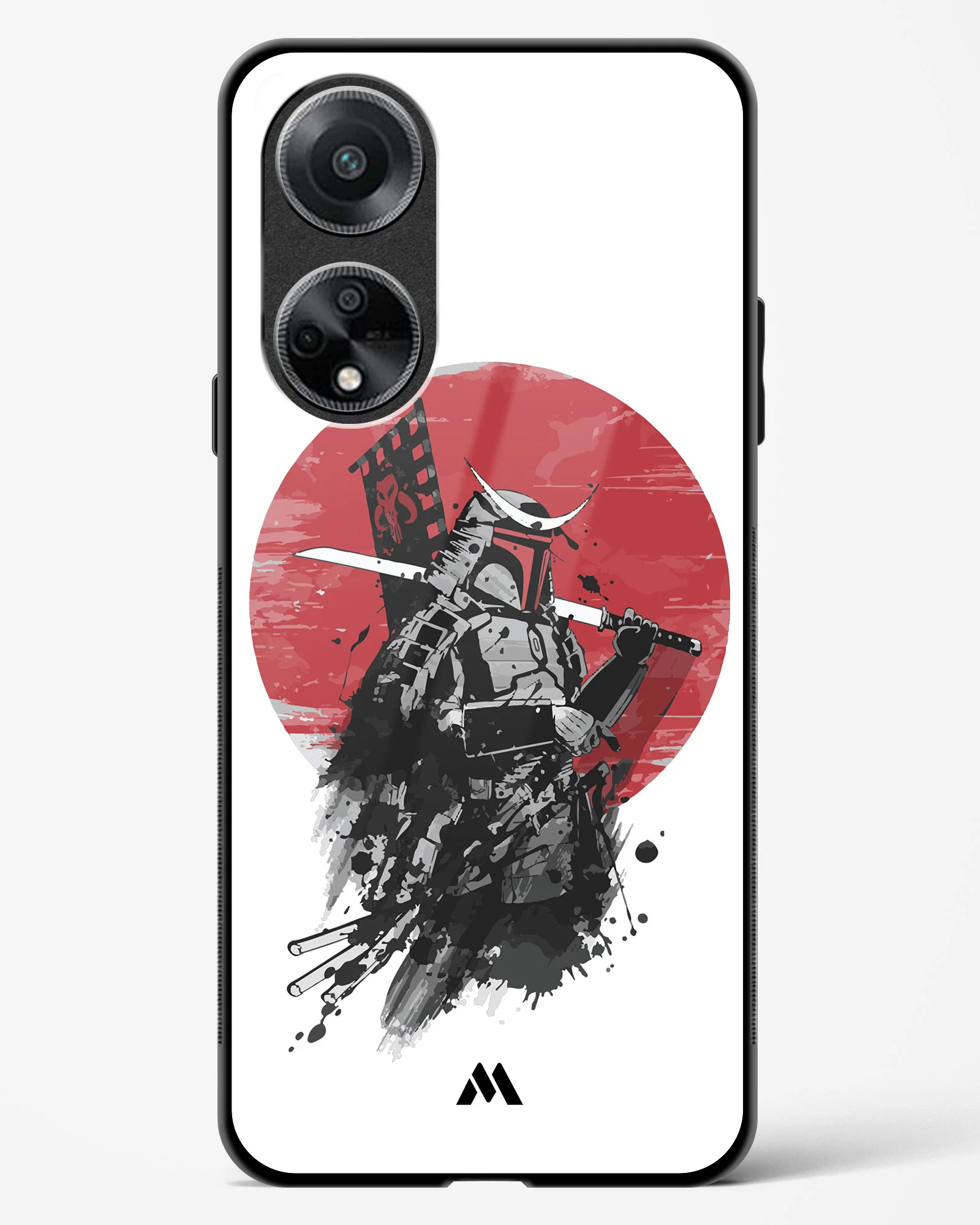 Samurai with a City to Burn Glass Case Phone Cover (Oppo) - Image 51