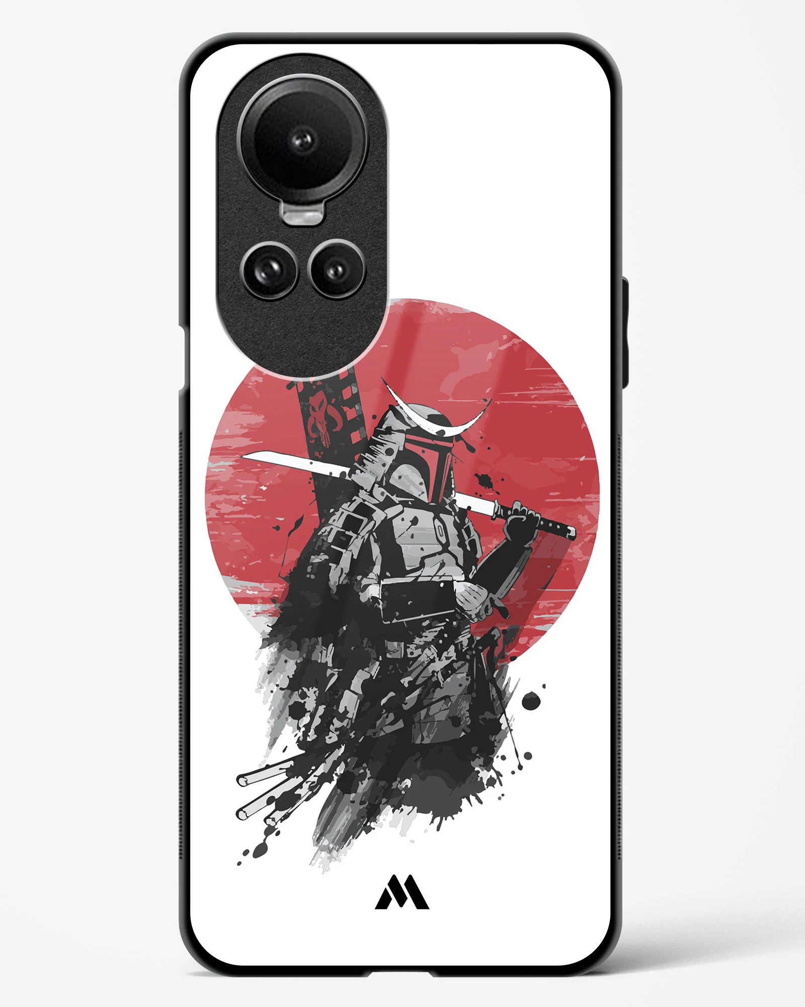 Samurai with a City to Burn Glass Case Phone Cover (Oppo) - Image 67