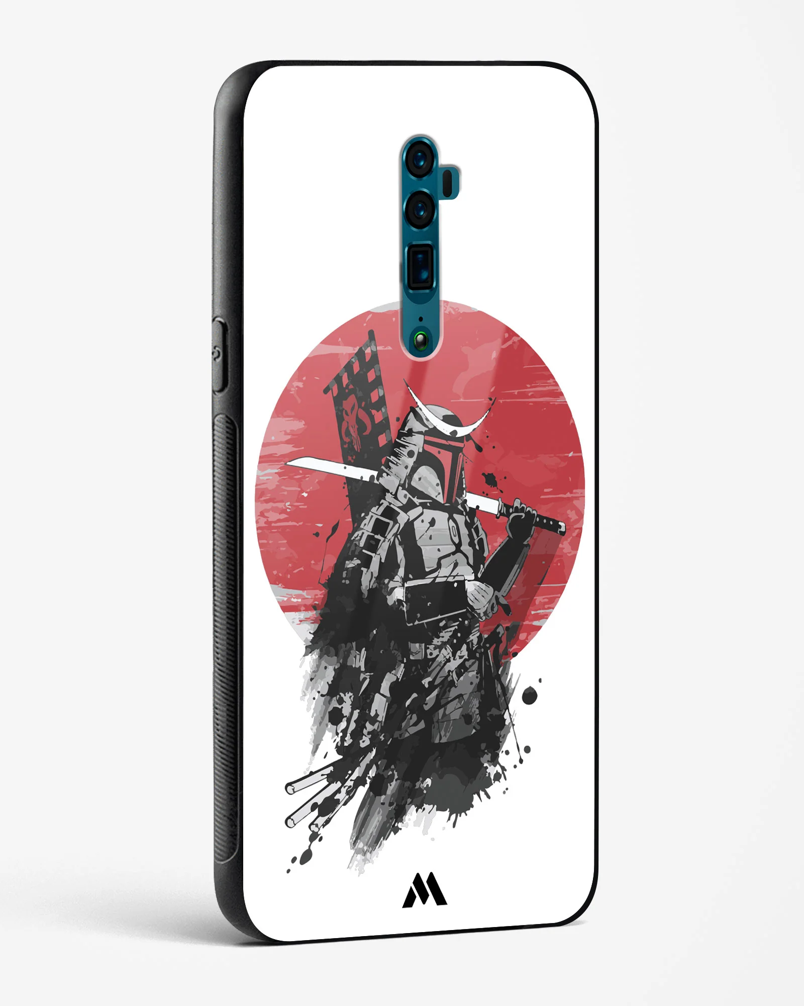 Samurai with a City to Burn Glass Case Phone Cover (Oppo) - Image 72