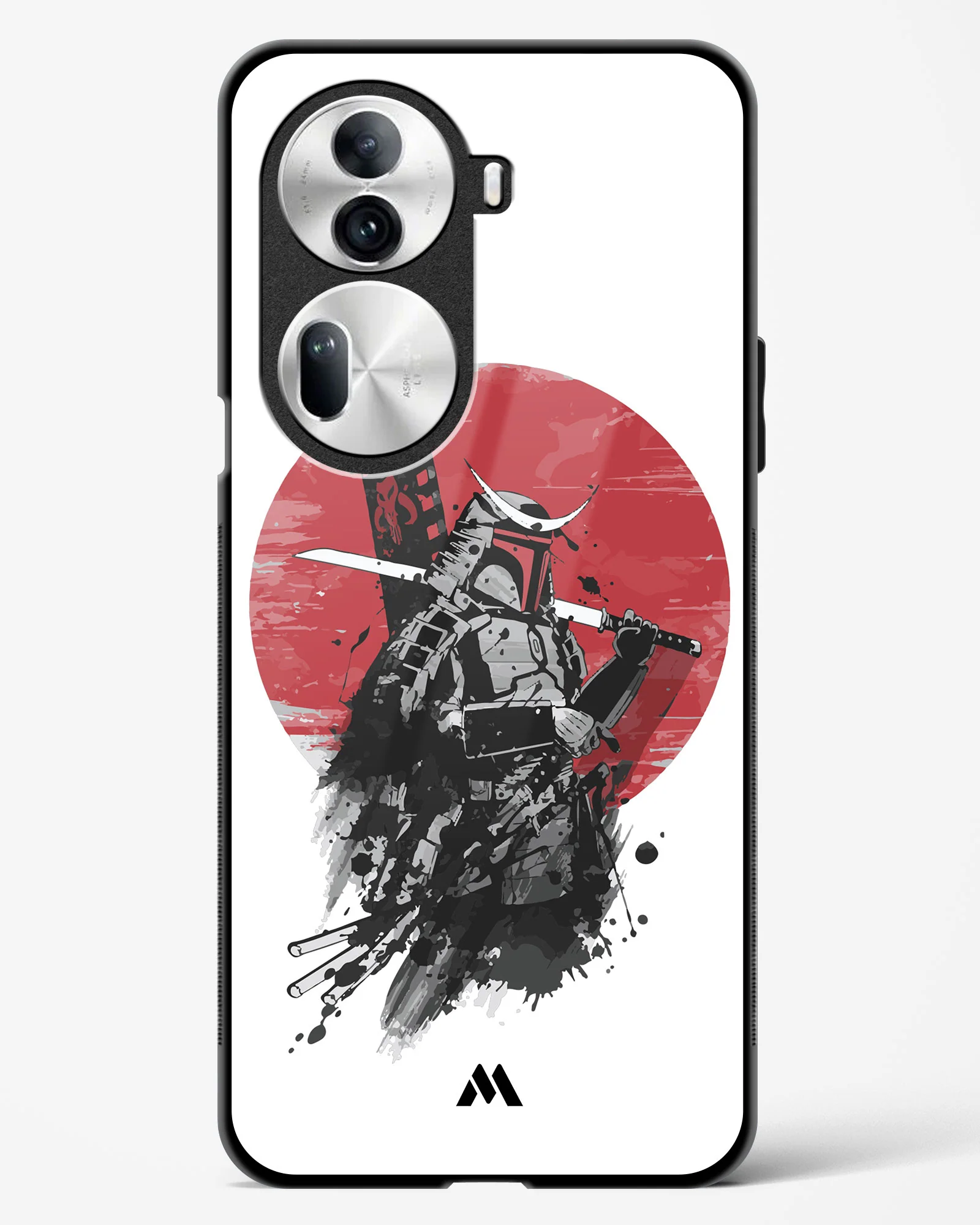 Samurai with a City to Burn Glass Case Phone Cover (Oppo) - Image 75