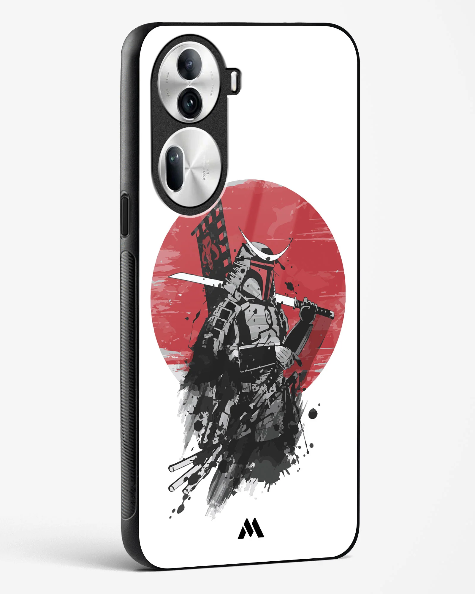 Samurai with a City to Burn Glass Case Phone Cover (Oppo) - Image 76