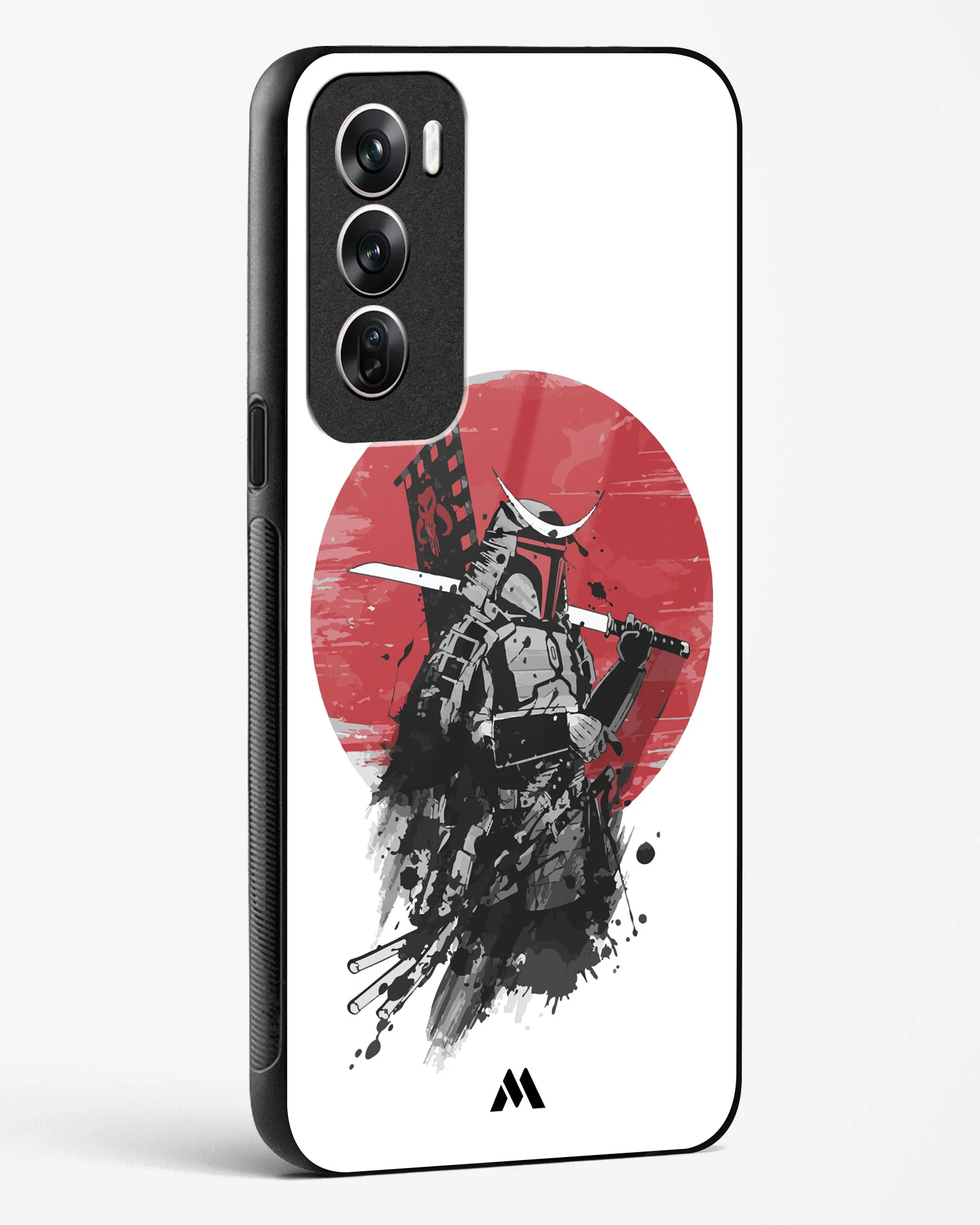 Samurai with a City to Burn Glass Case Phone Cover (Oppo) - Image 78