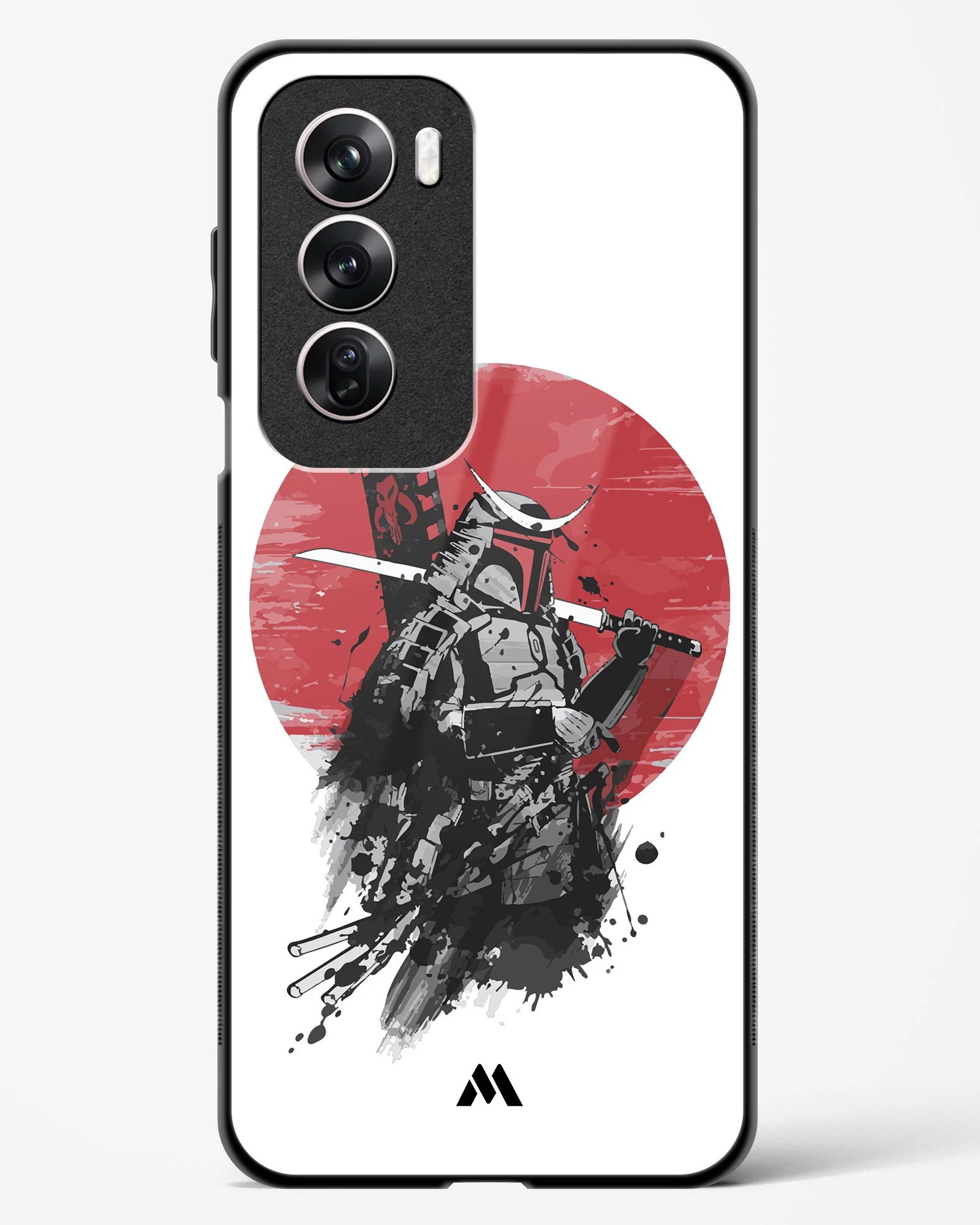 Samurai with a City to Burn Glass Case Phone Cover (Oppo) - Image 79