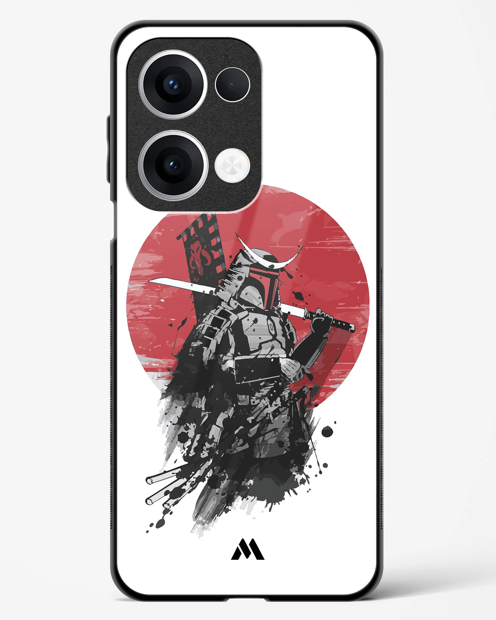 Samurai with a City to Burn Glass Case Phone Cover (Oppo) - Image 81