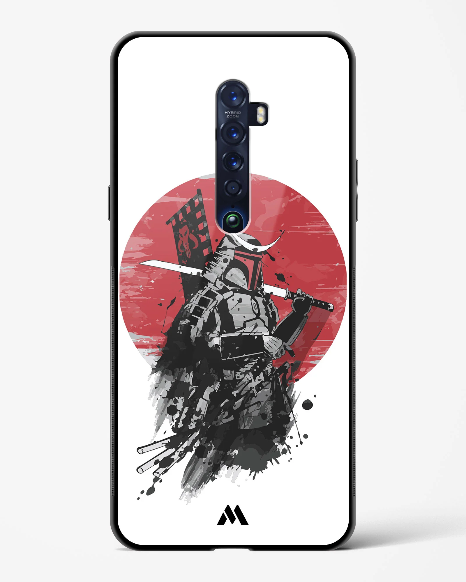 Samurai with a City to Burn Glass Case Phone Cover (Oppo) - Image 85