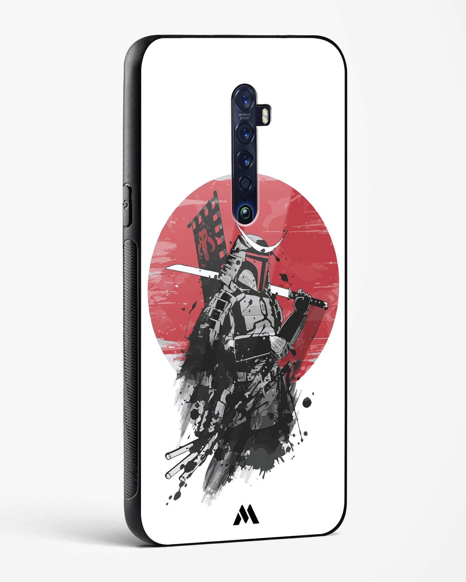 Samurai with a City to Burn Glass Case Phone Cover (Oppo) - Image 86