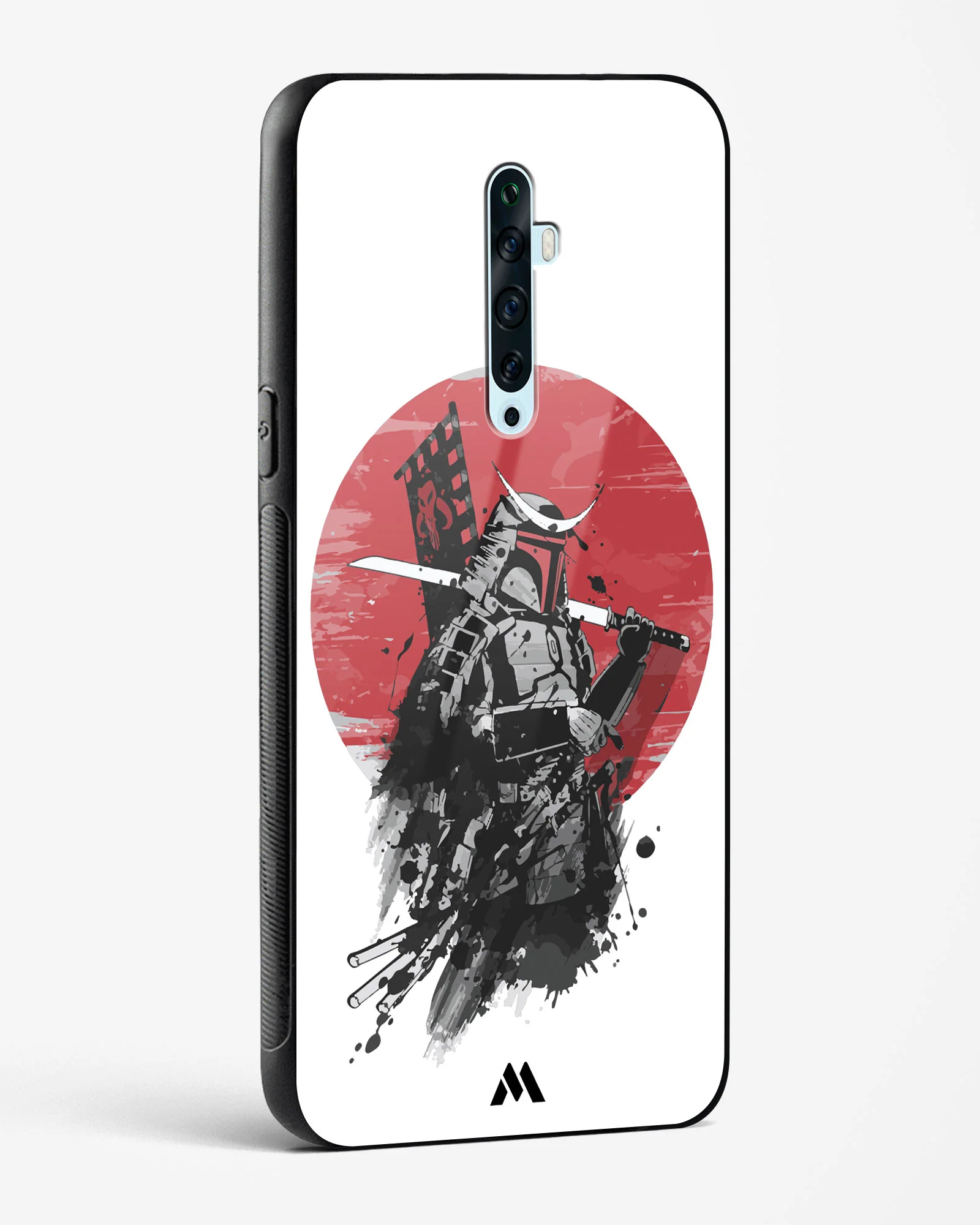 Samurai with a City to Burn Glass Case Phone Cover (Oppo) - Image 88