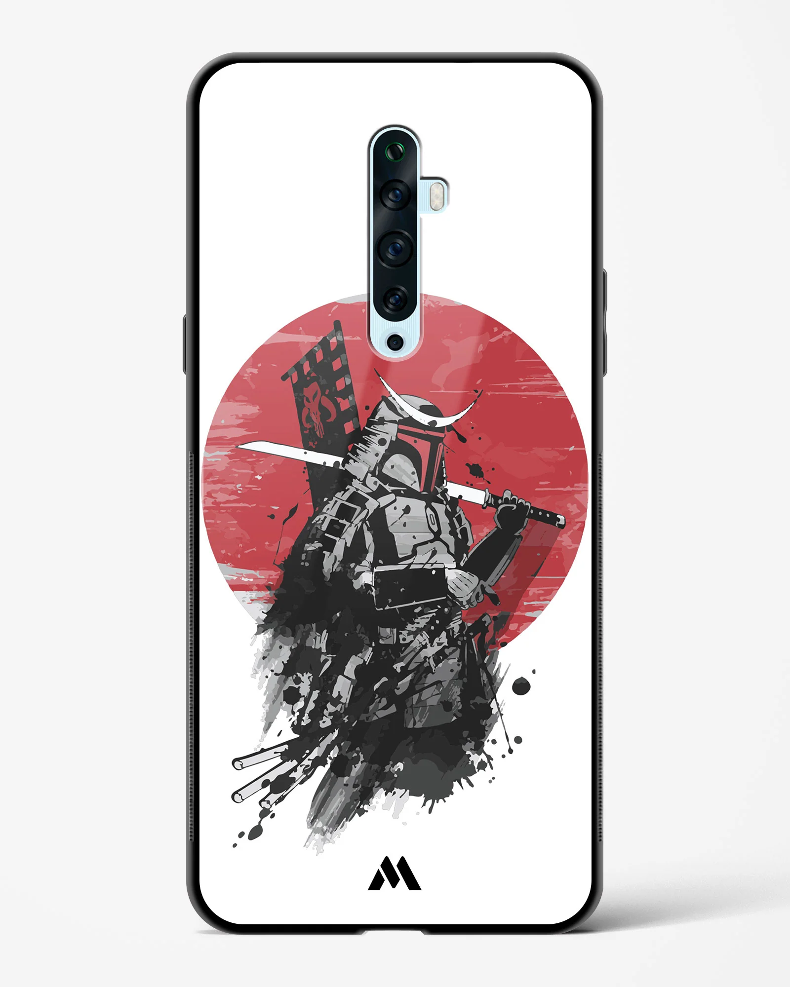 Samurai with a City to Burn Glass Case Phone Cover (Oppo) - Image 89
