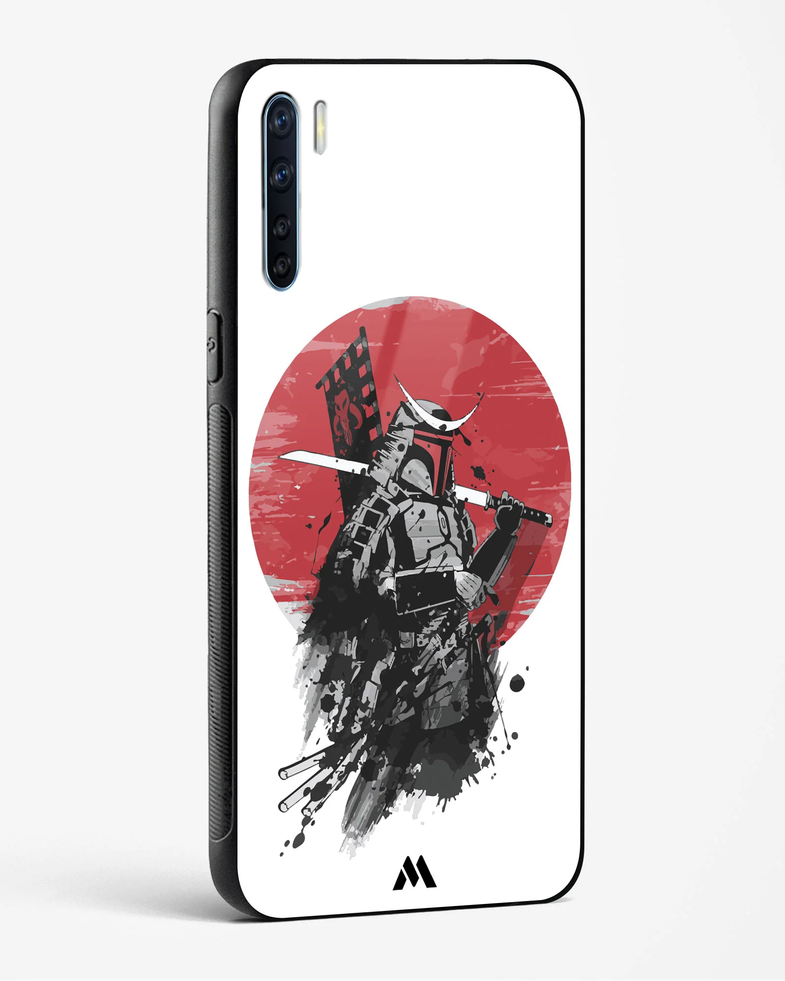 Samurai with a City to Burn Glass Case Phone Cover (Oppo) - Image 92