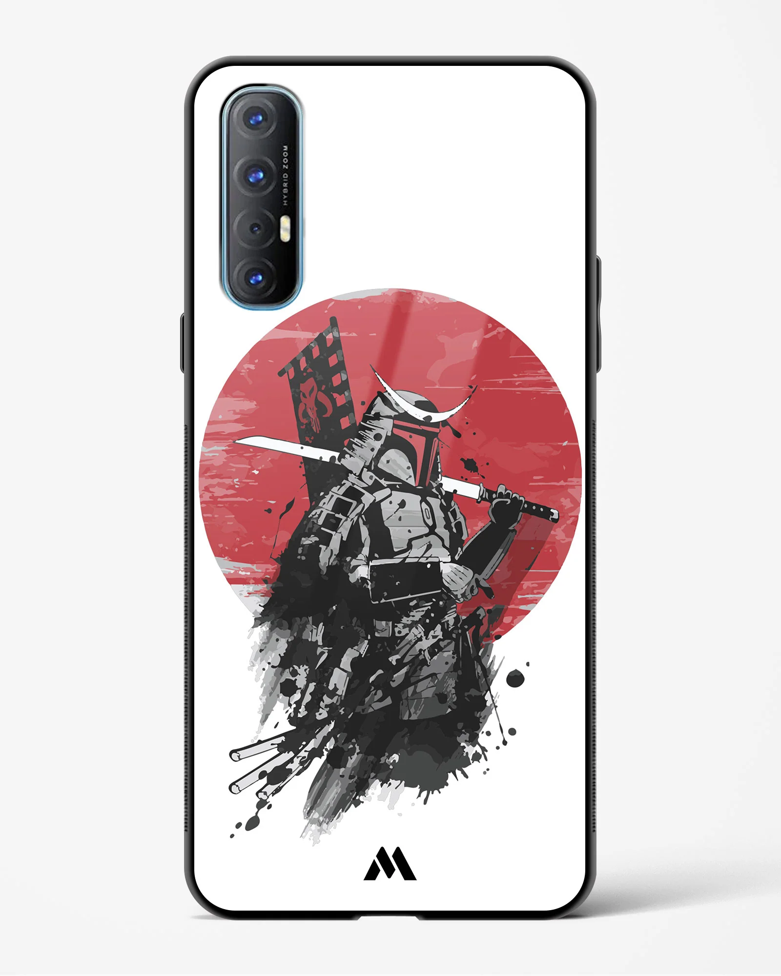 Samurai with a City to Burn Glass Case Phone Cover (Oppo) - Image 93