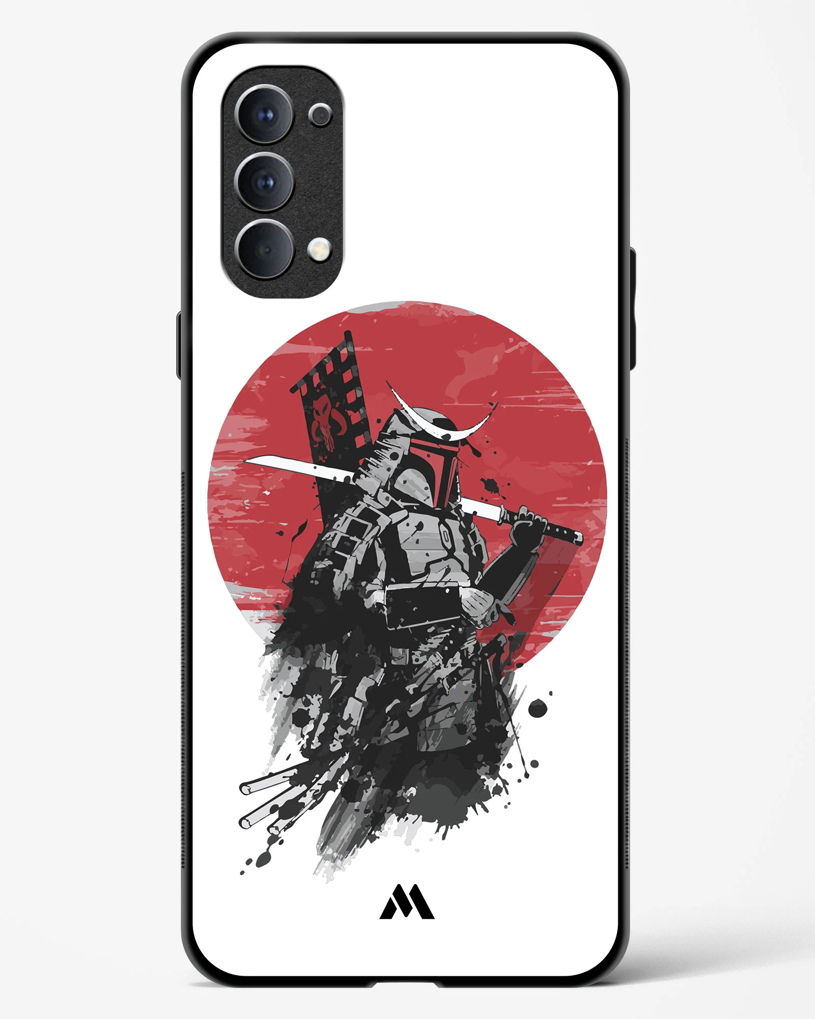 Samurai with a City to Burn Glass Case Phone Cover (Oppo) - Image 95