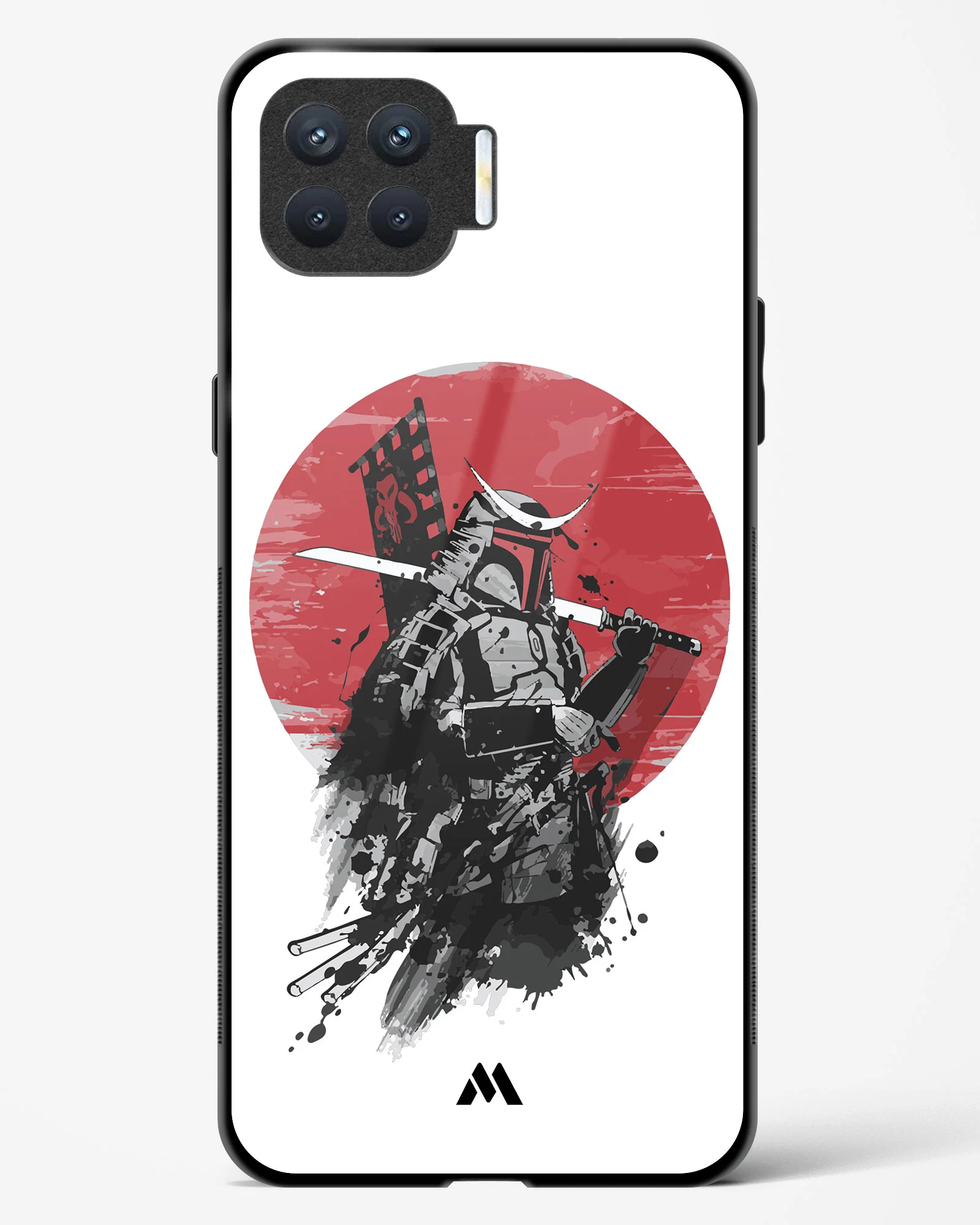 Samurai with a City to Burn Glass Case Phone Cover (Oppo) - Image 97