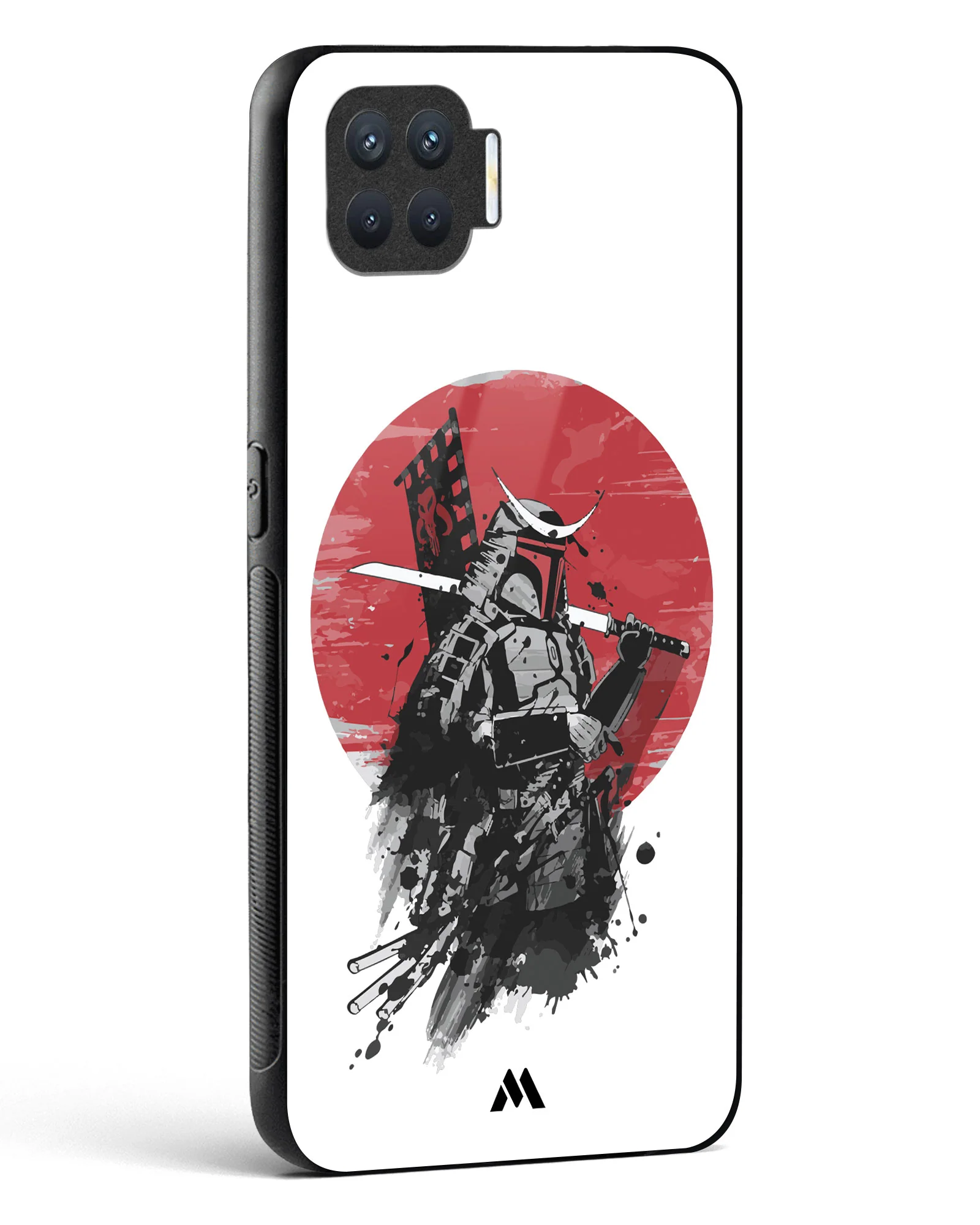 Samurai with a City to Burn Glass Case Phone Cover (Oppo) - Image 98
