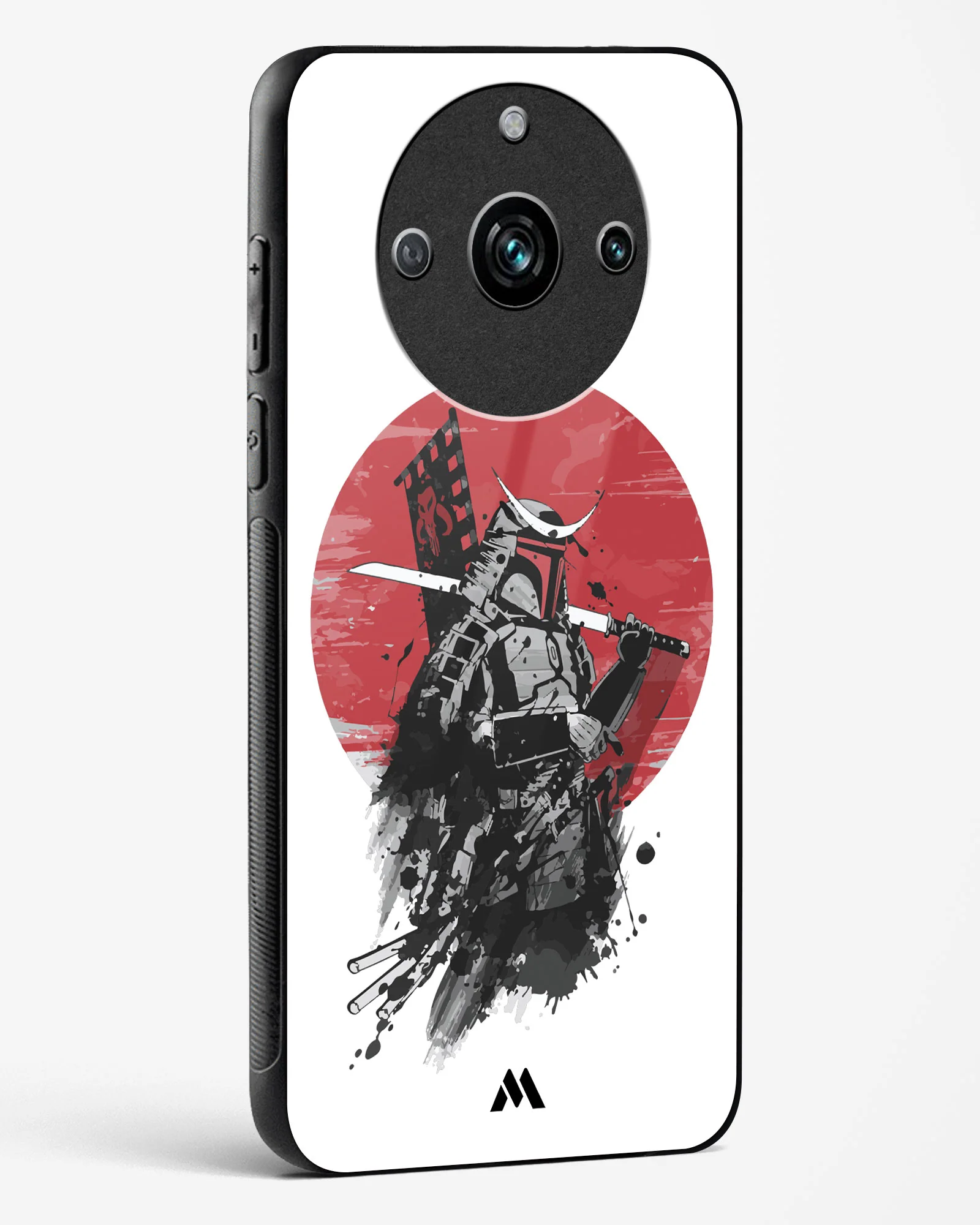 Samurai with a City to Burn Glass Case Phone Cover (Realme) - Image 10