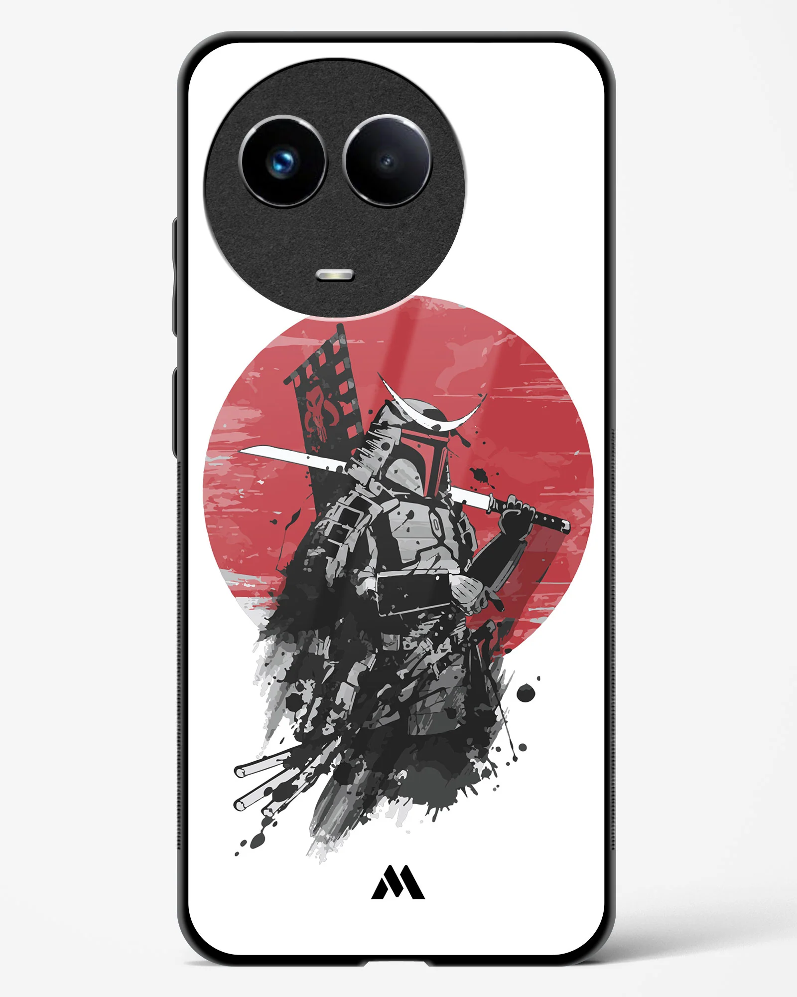 Samurai with a City to Burn Glass Case Phone Cover (Realme) - Image 11