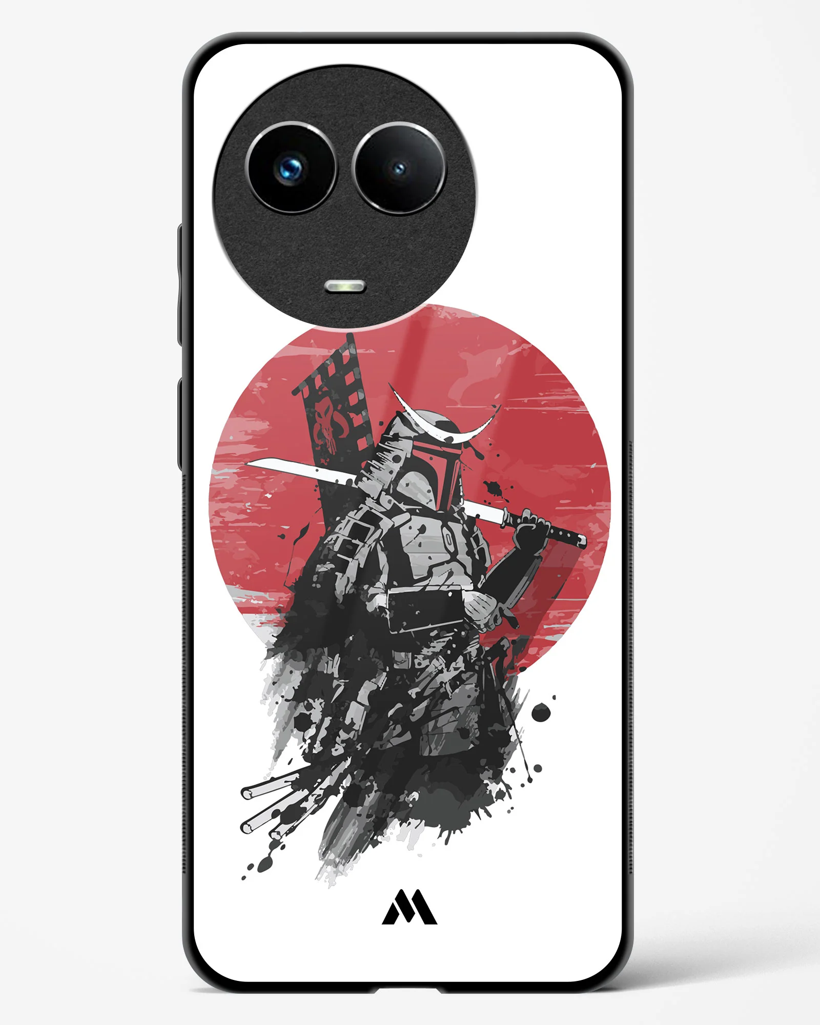 Samurai with a City to Burn Glass Case Phone Cover (Realme) - Image 117