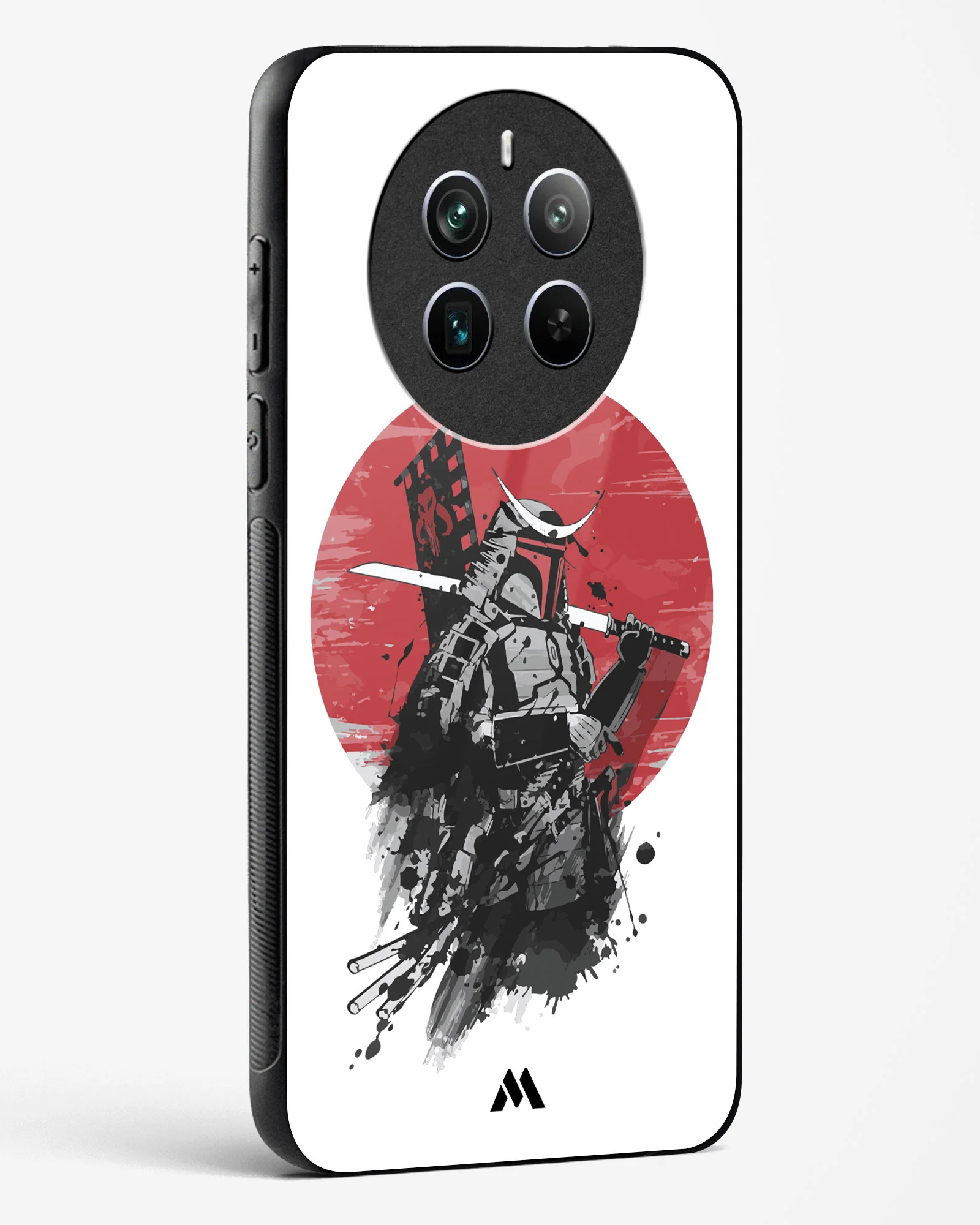 Samurai with a City to Burn Glass Case Phone Cover (Realme) - Image 126