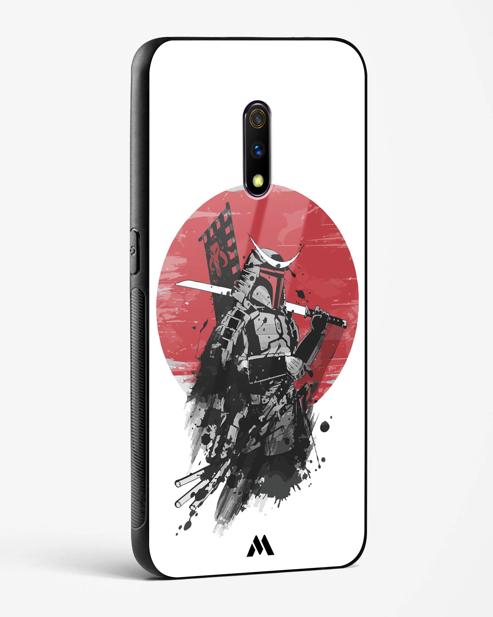 Samurai with a City to Burn Glass Case Phone Cover (Realme) - Image 134