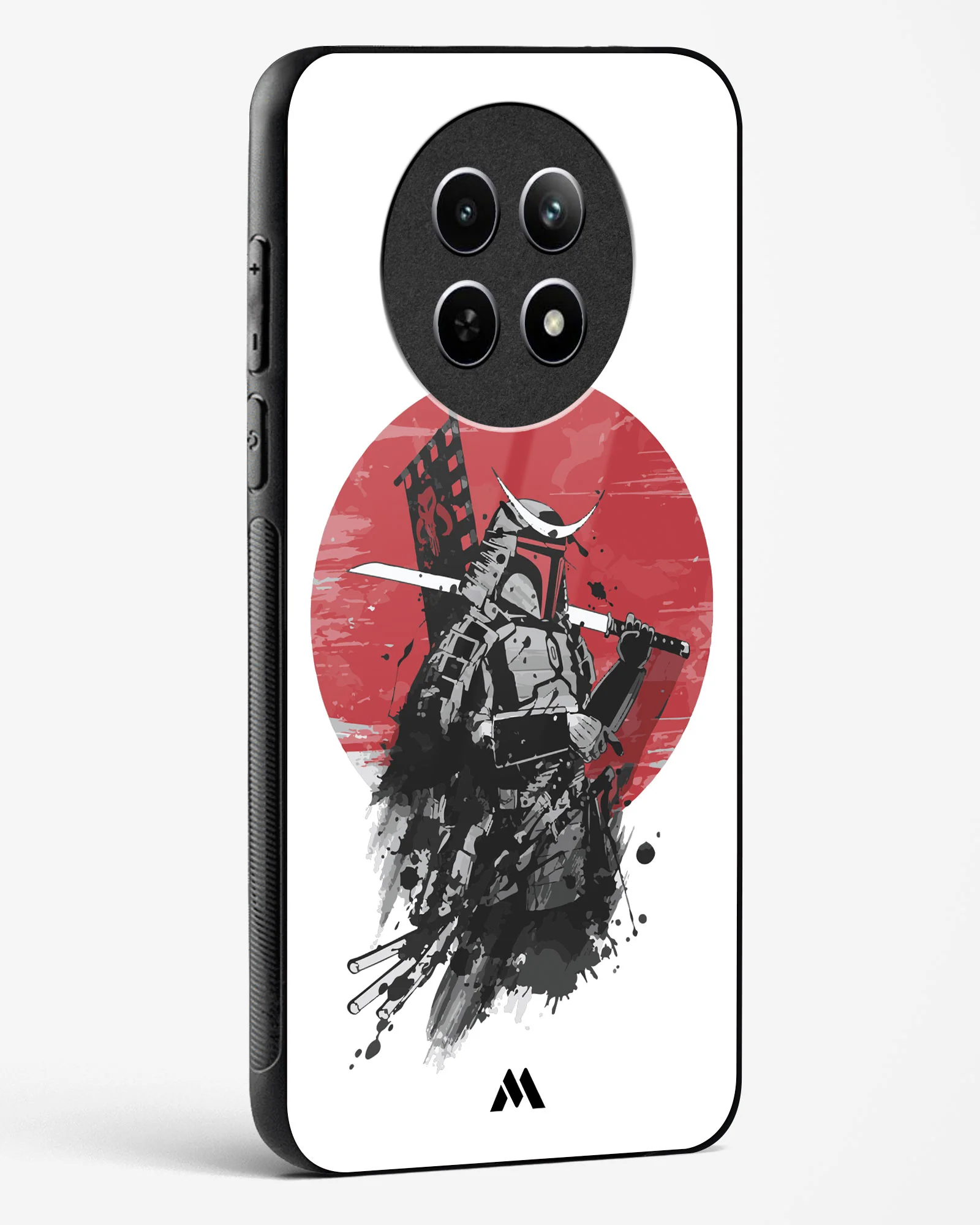Samurai with a City to Burn Glass Case Phone Cover (Realme) - Image 14