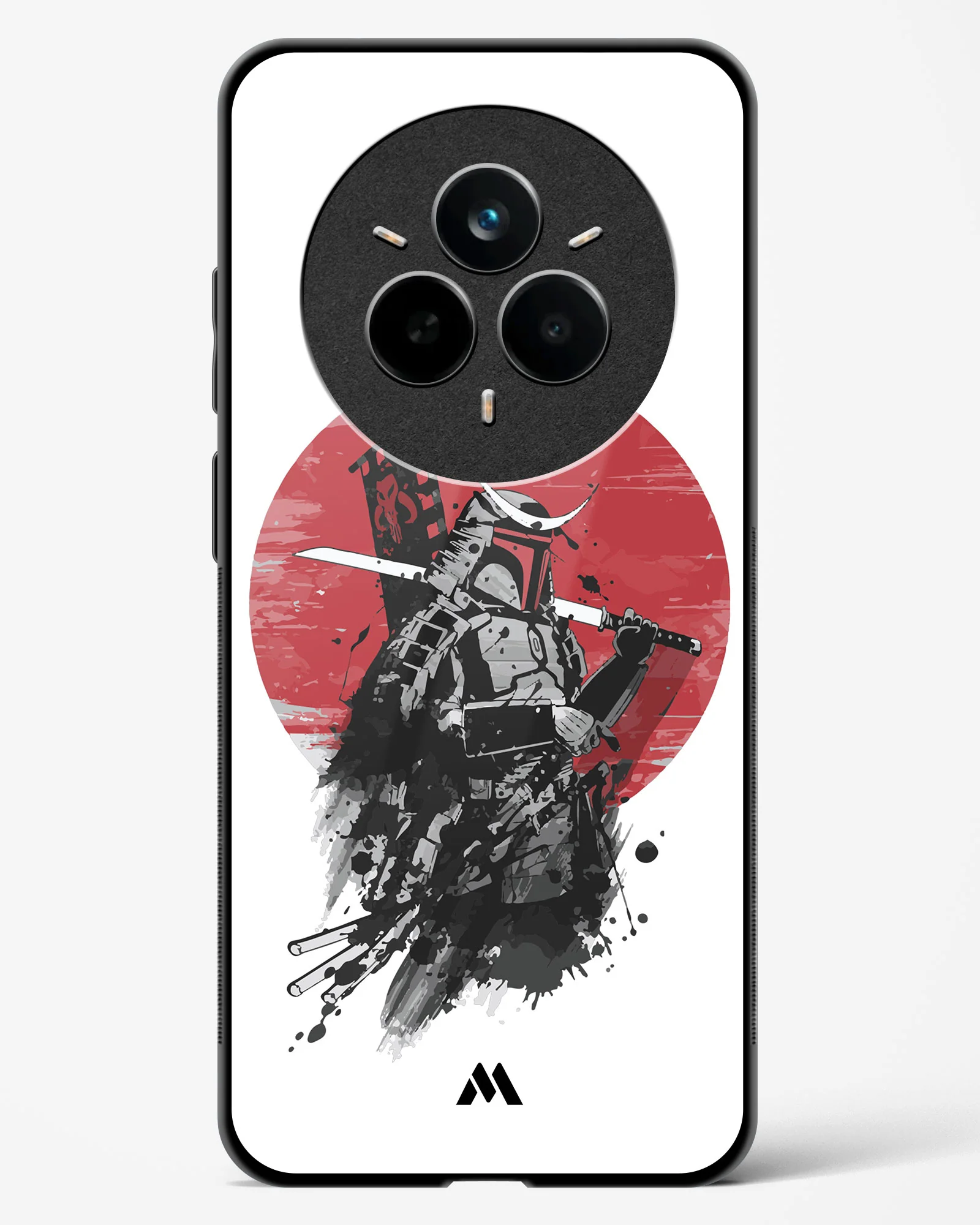 Samurai with a City to Burn Glass Case Phone Cover (Realme) - Image 29