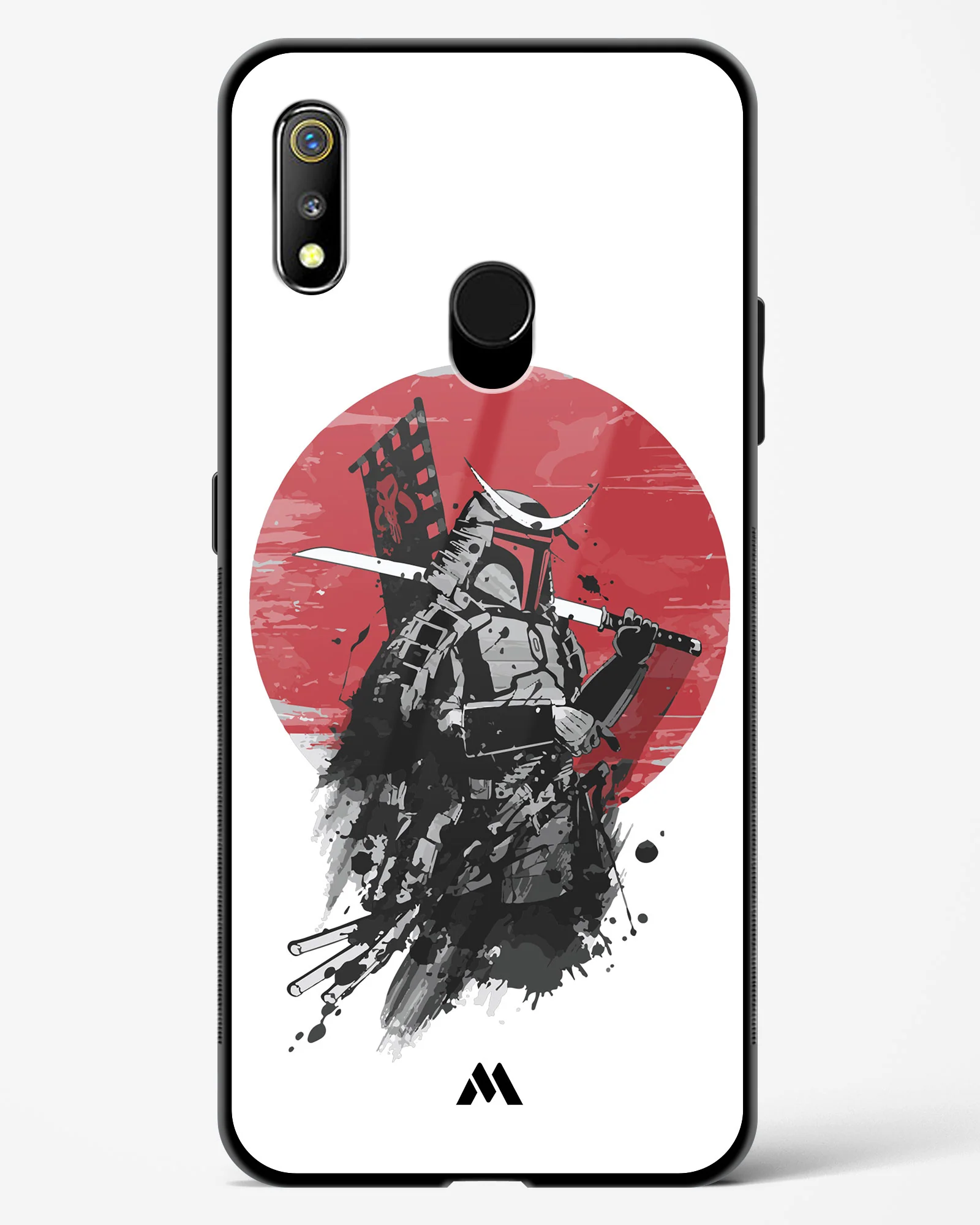 Samurai with a City to Burn Glass Case Phone Cover (Realme) - Image 35