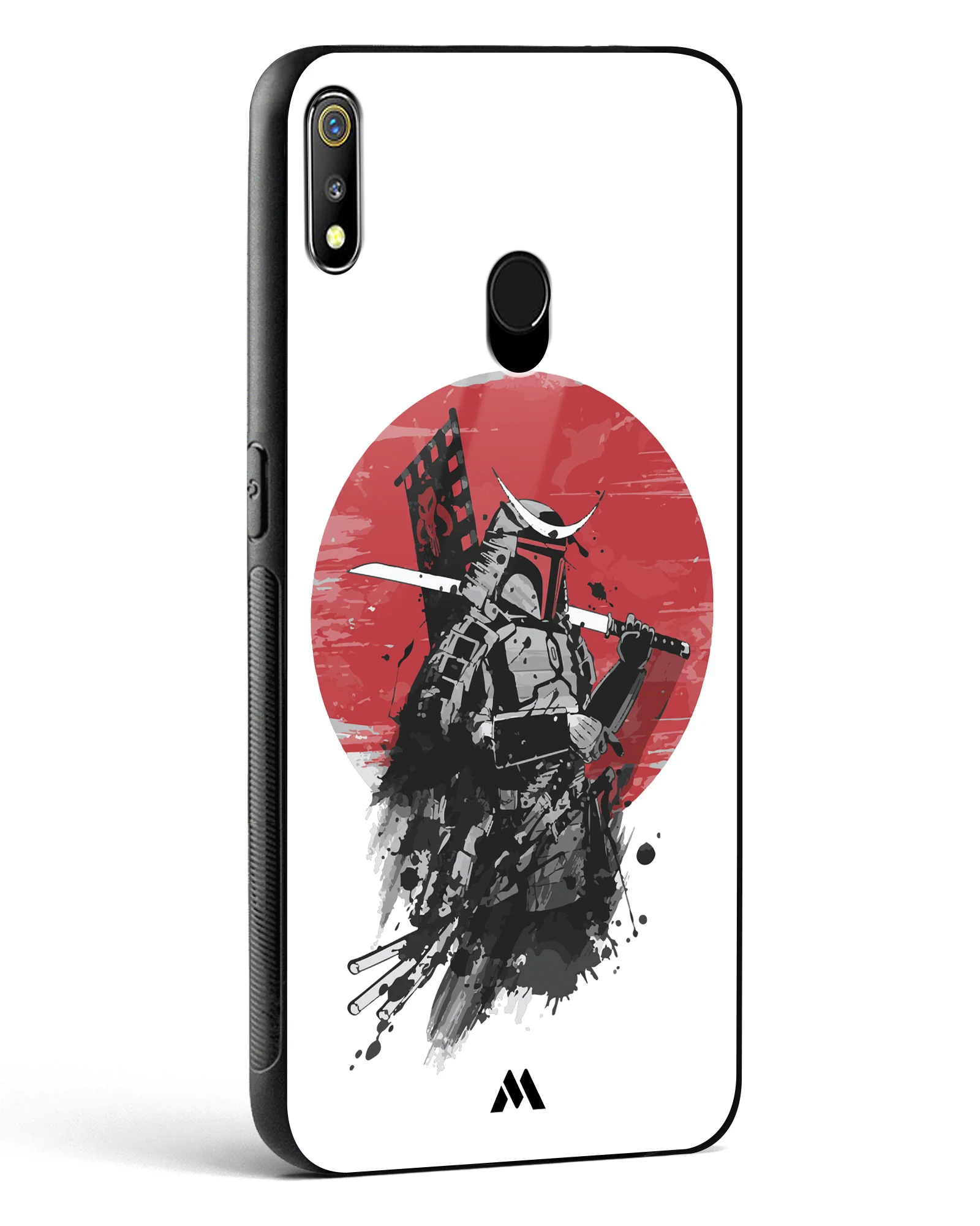 Samurai with a City to Burn Glass Case Phone Cover (Realme) - Image 36