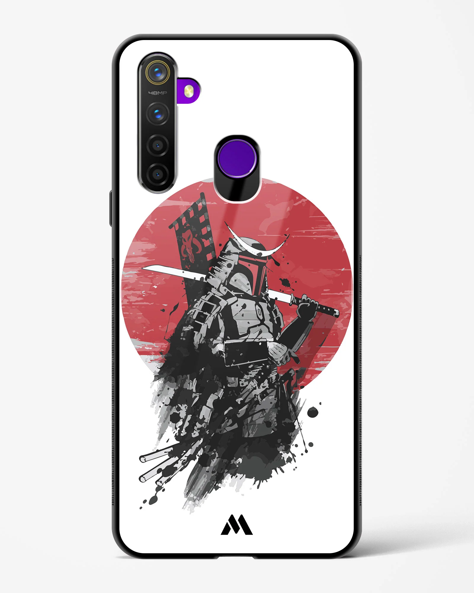 Samurai with a City to Burn Glass Case Phone Cover (Realme) - Image 41
