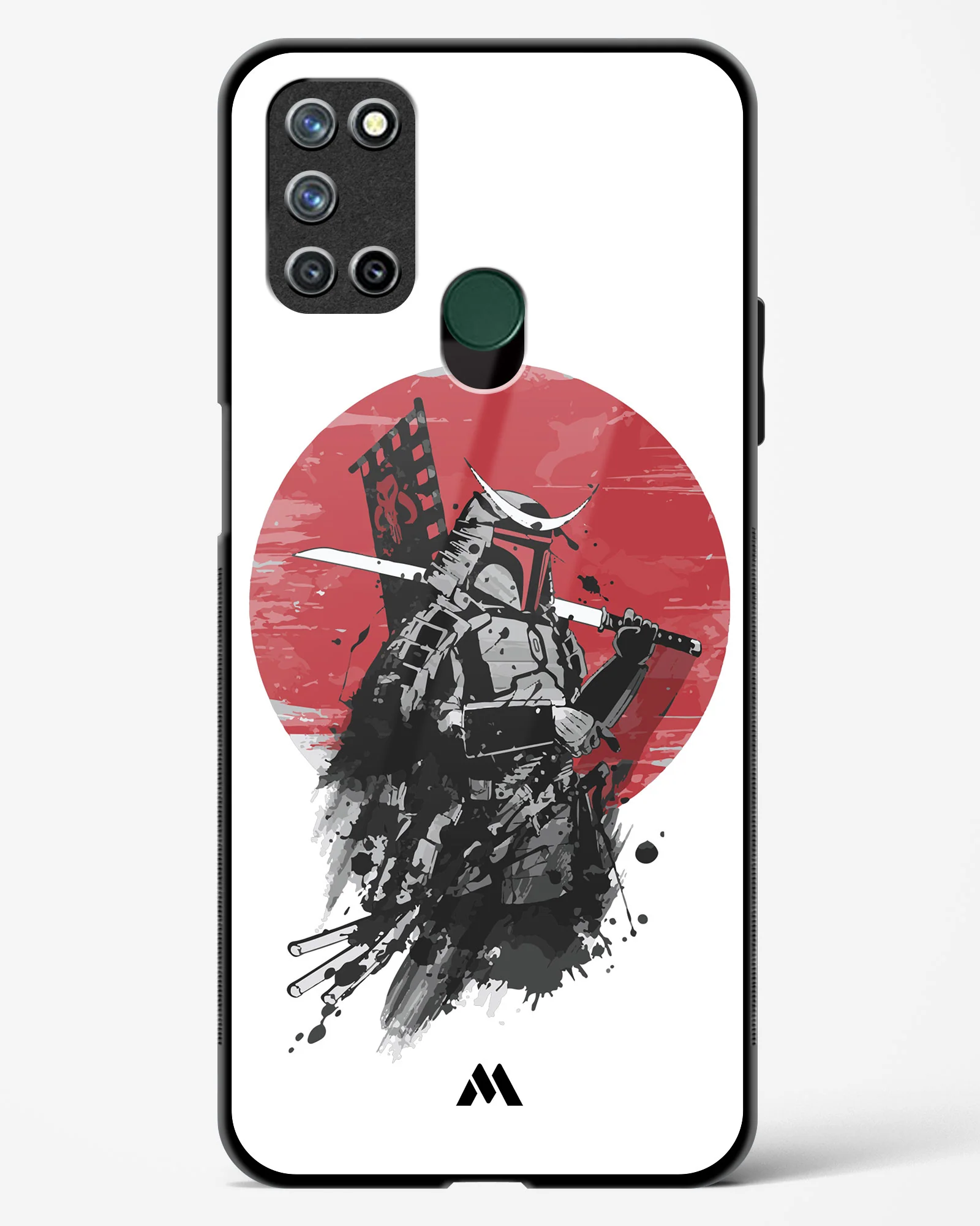 Samurai with a City to Burn Glass Case Phone Cover (Realme) - Image 57
