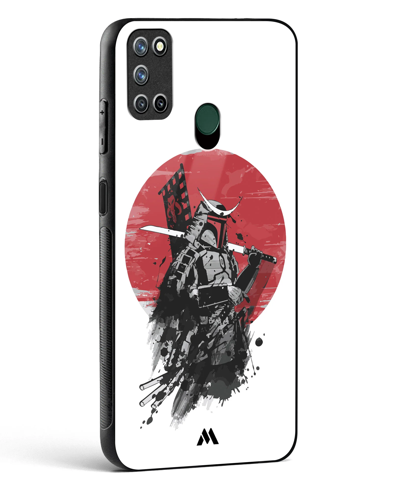 Samurai with a City to Burn Glass Case Phone Cover (Realme) - Image 58