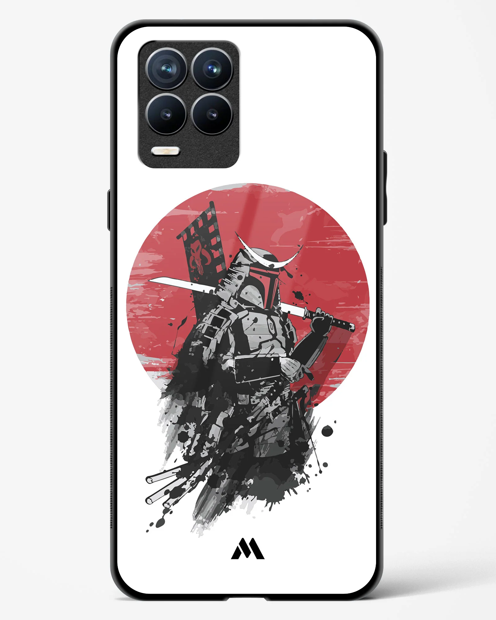 Samurai with a City to Burn Glass Case Phone Cover (Realme) - Image 59