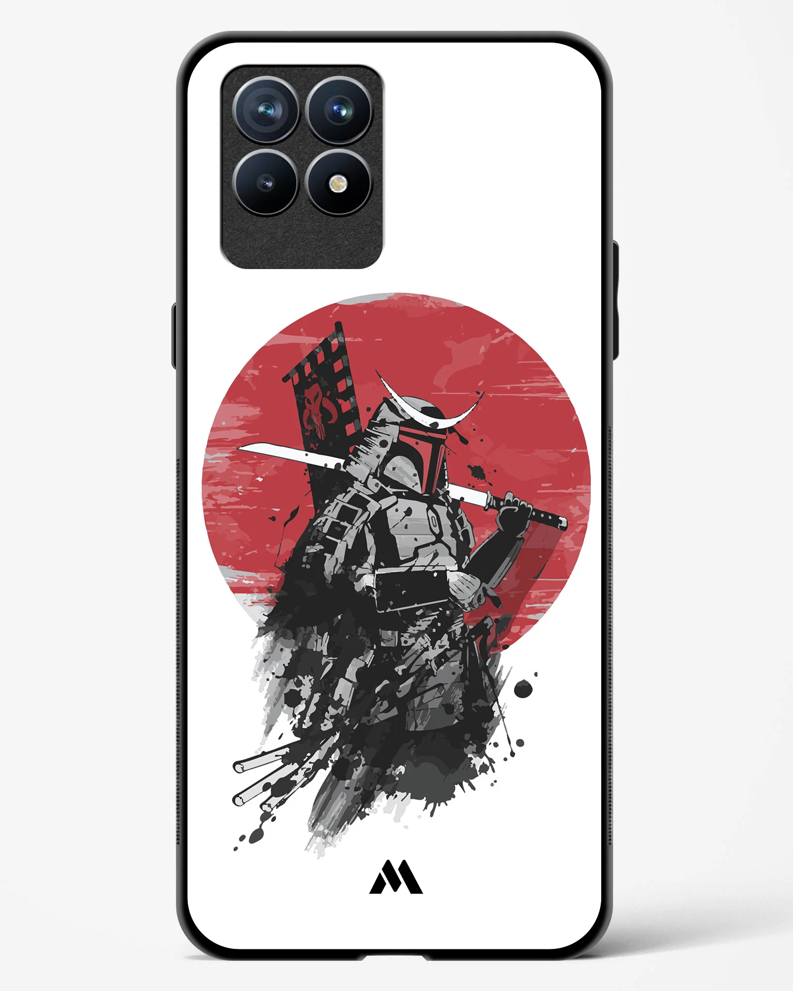 Samurai with a City to Burn Glass Case Phone Cover (Realme) - Image 65